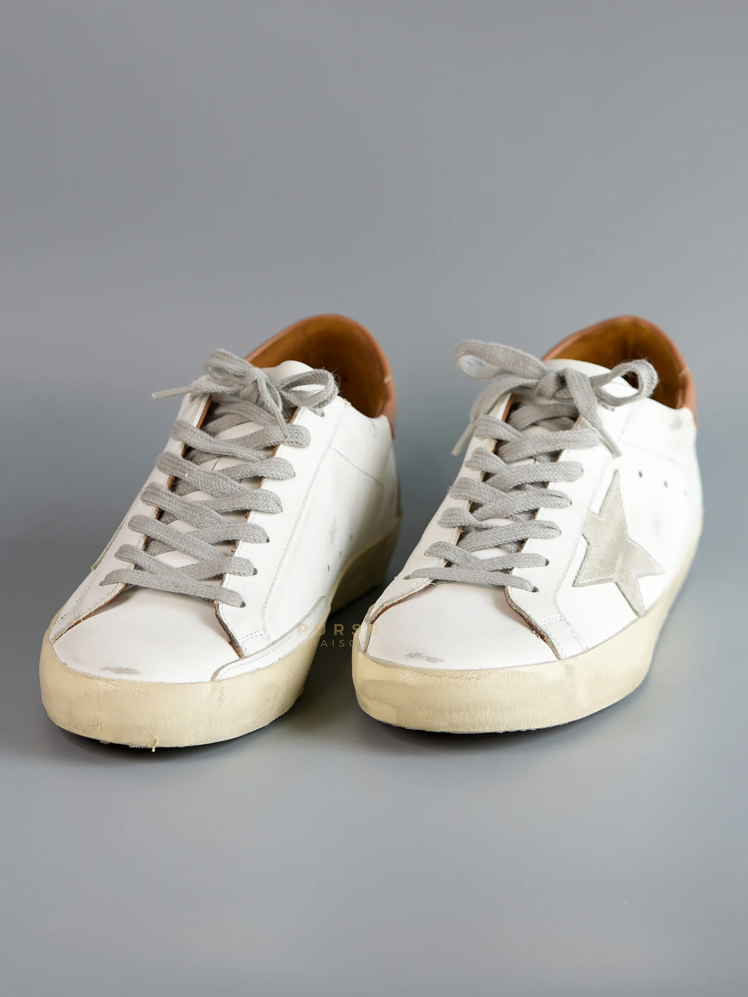 Golden Goose Super Star Classic Both Super White Ice/Light Brown 41 EU (26 cm)
