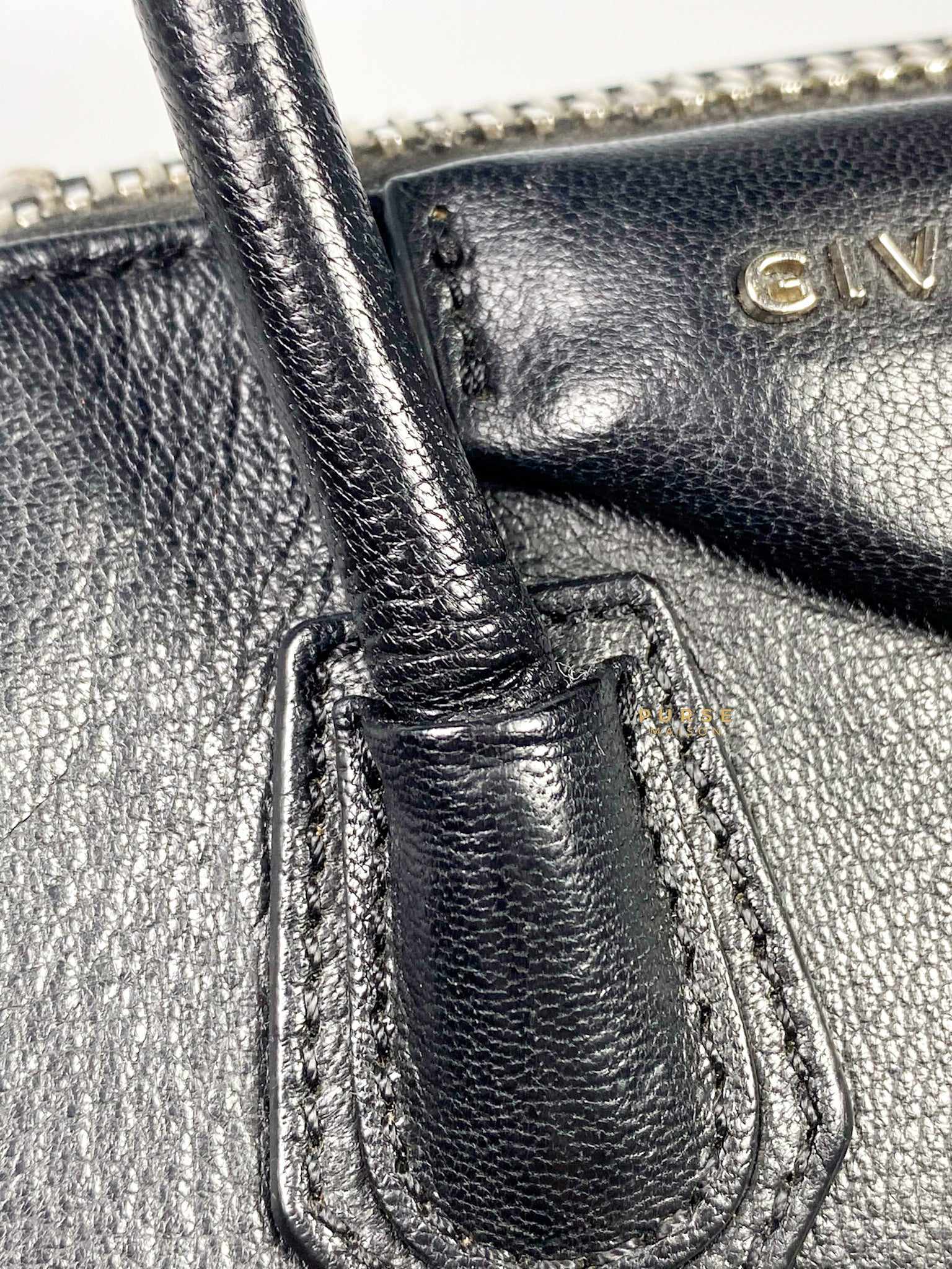 Givenchy Givenchy Mini Antigona Black Grained Calfskin - Image 21