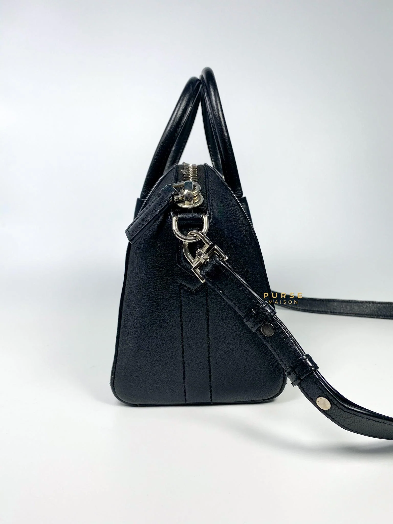 Givenchy Givenchy Mini Antigona Black Grained Calfskin - Image 5