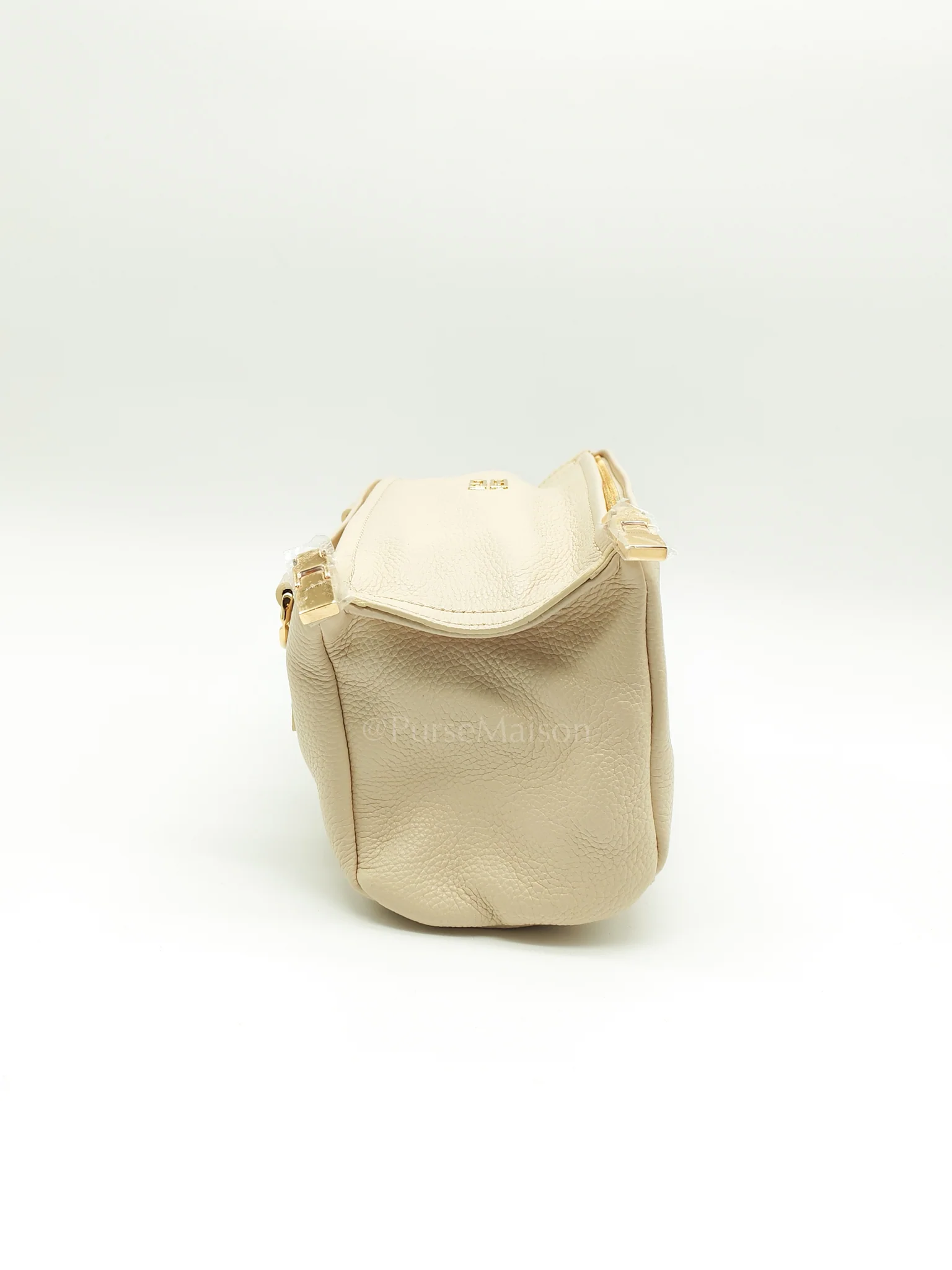 Givenchy Mini Pandora in Beige Grained Calfskin Leather Crossbody Bag - Image 6