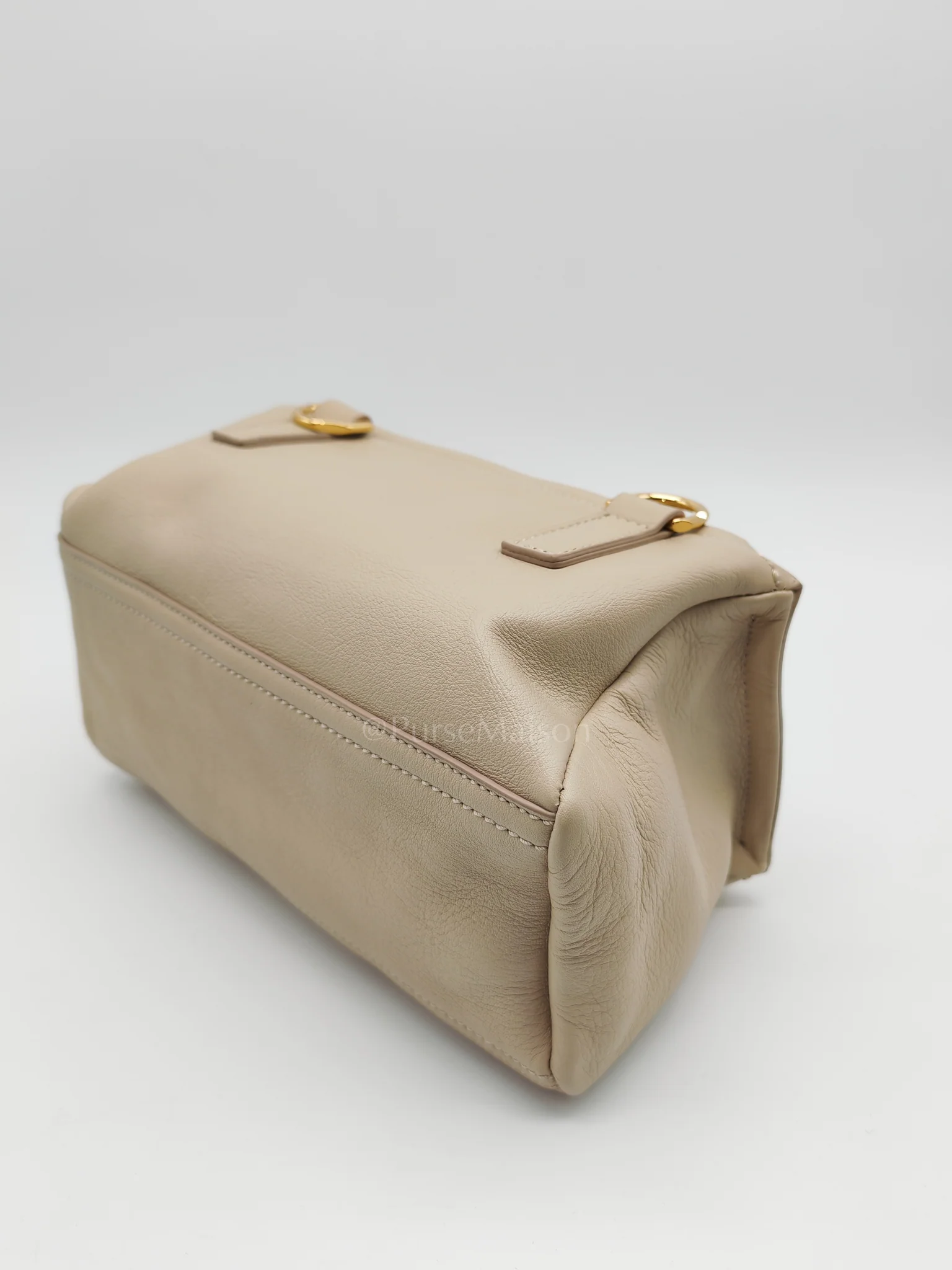 Givenchy Mini Pandora in Natural Beige Soft Calfskin Leather Crossbody Bag - Image 13