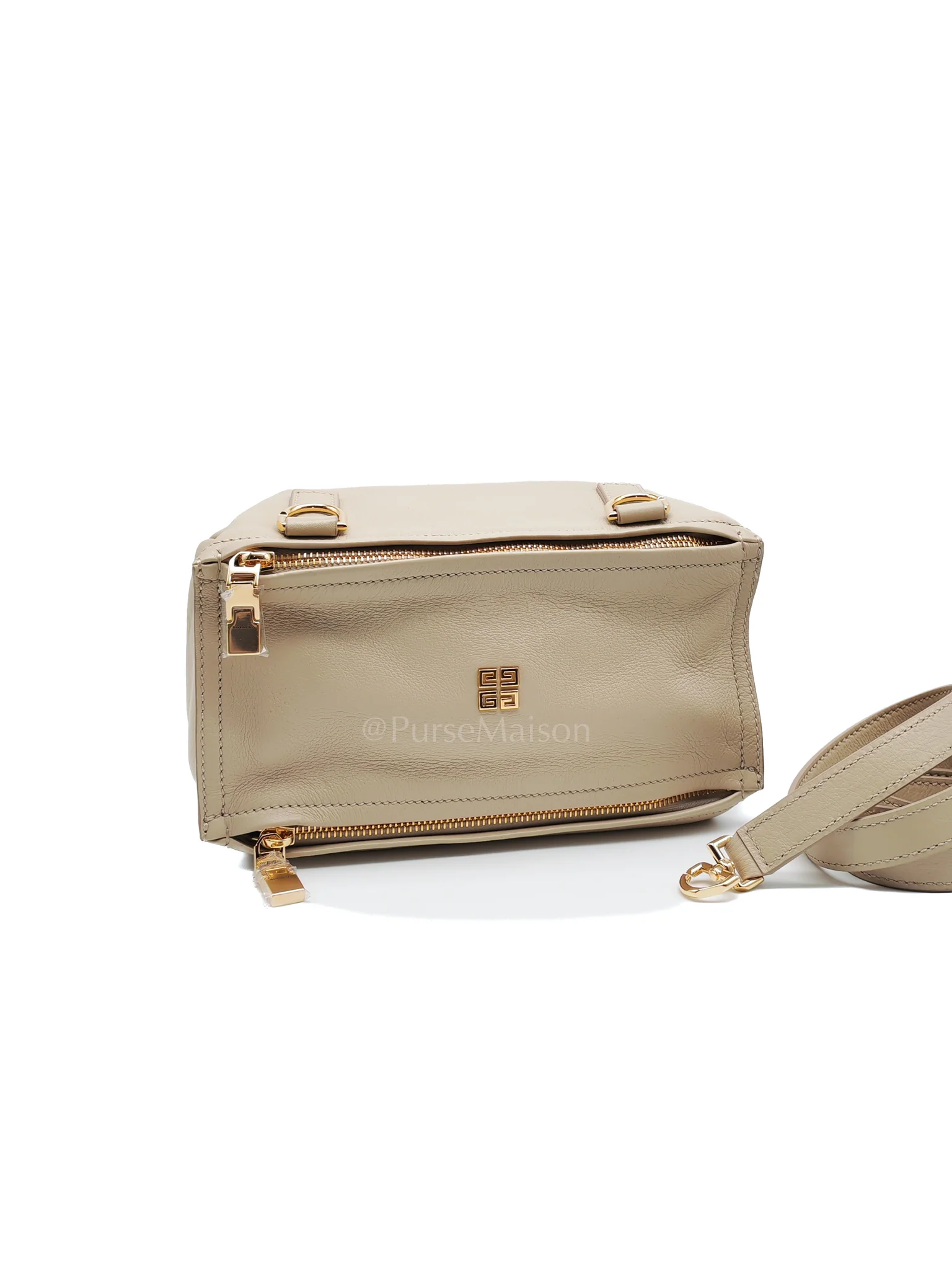 Givenchy Mini Pandora in Natural Beige Soft Calfskin Leather Crossbody Bag - Image 2