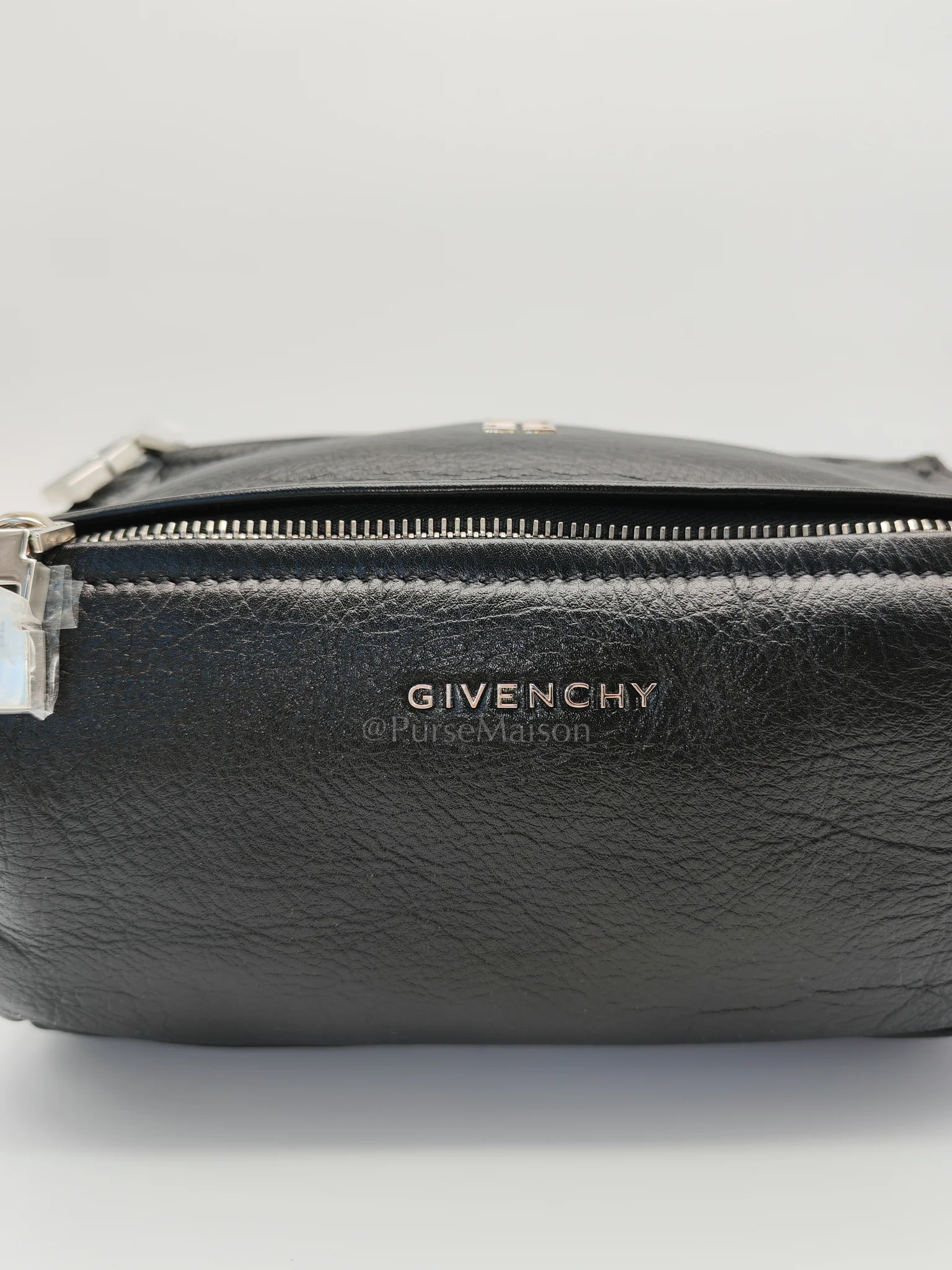 Givenchy Mini Pandora in Black Soft Grained Calfskin Leather Crossbody Bag - Image 13