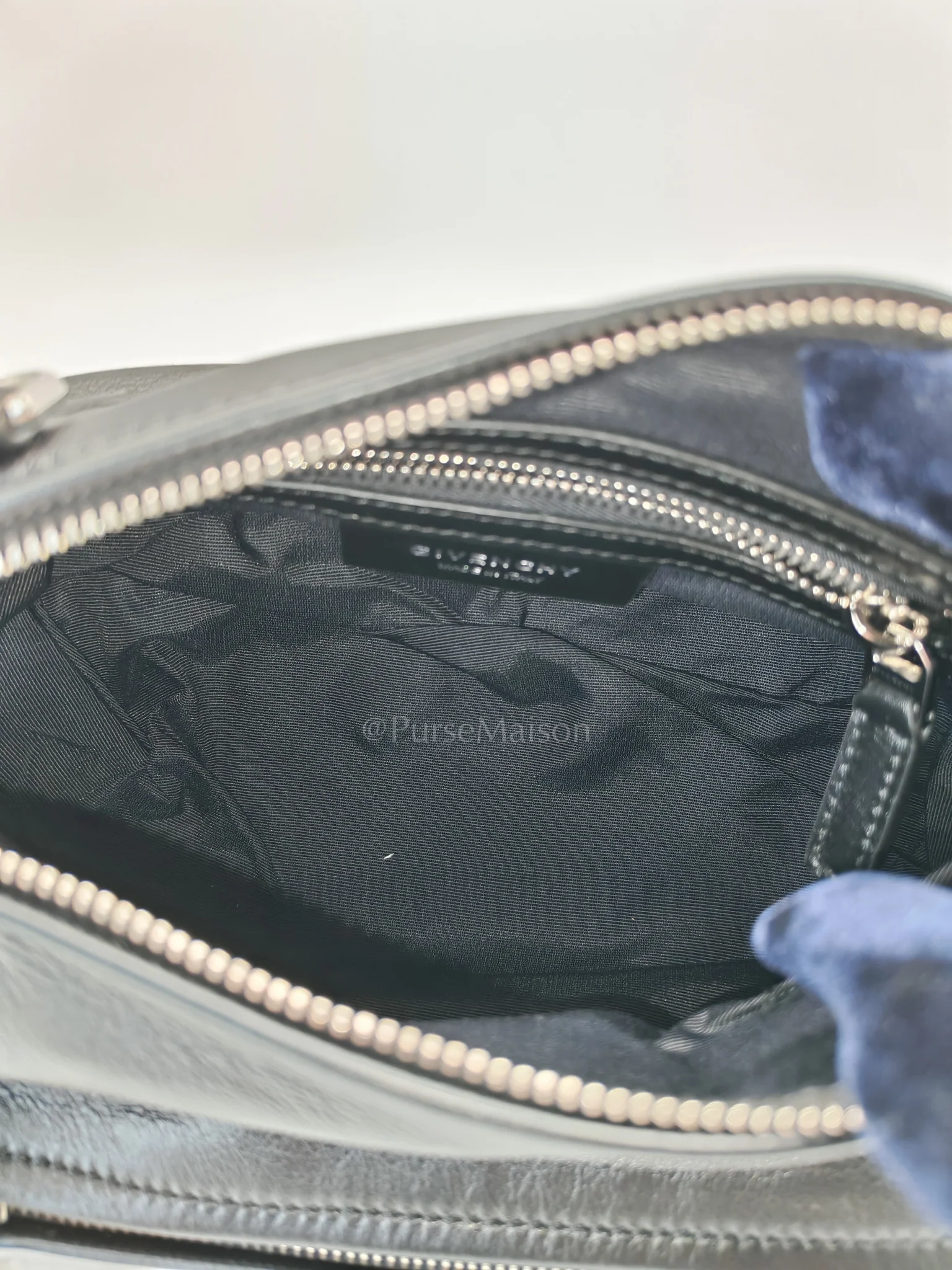 Givenchy Mini Pandora in Black Soft Calfskin Leather Crossbody Bag - Image 17