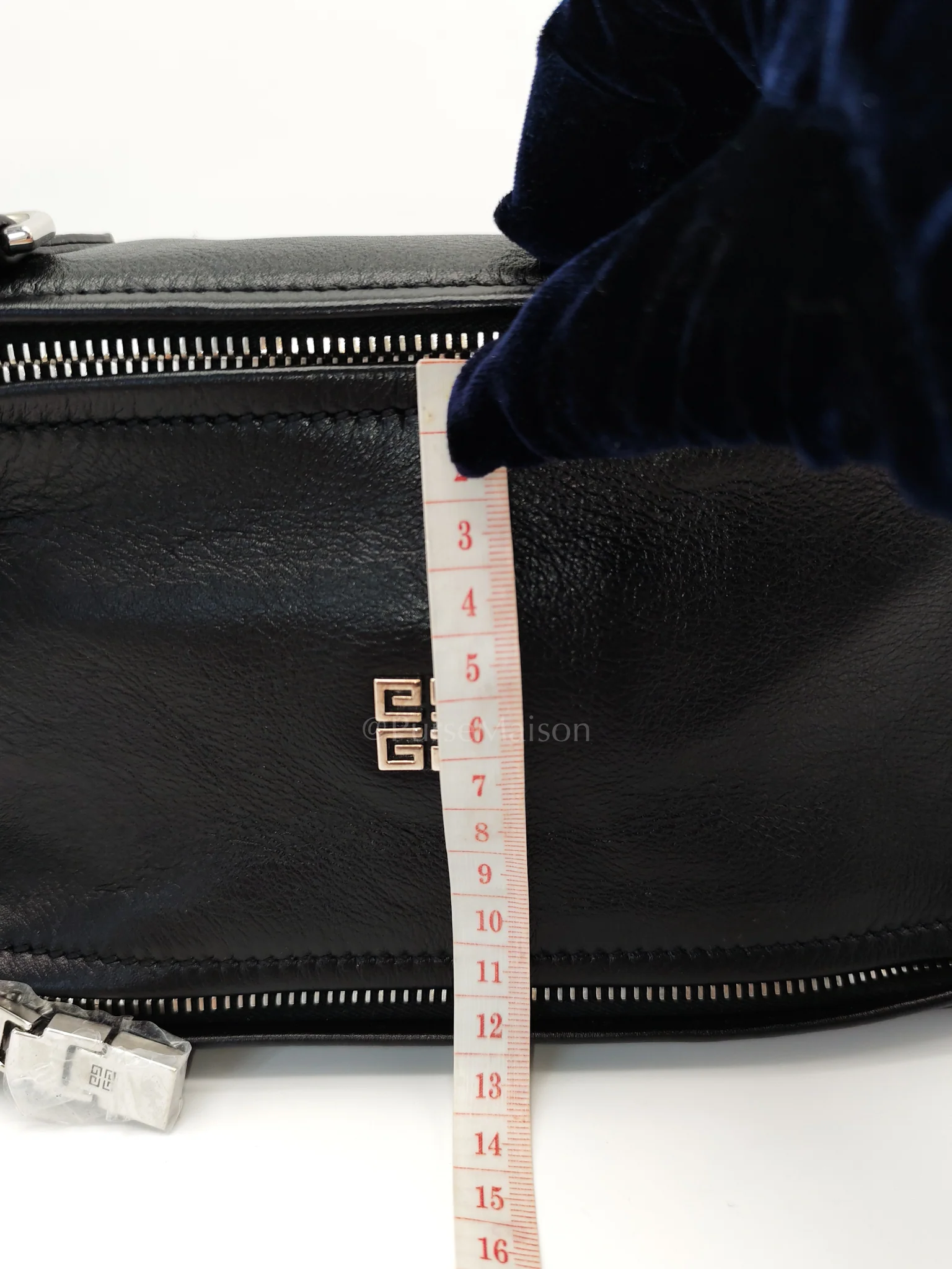 Givenchy Mini Pandora in Black Soft Calfskin Leather Crossbody Bag - Image 24
