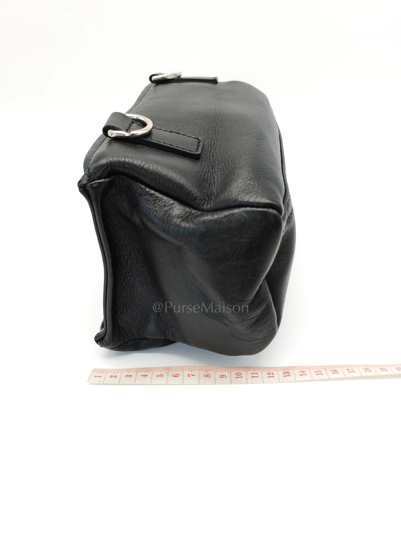 Givenchy Mini Pandora in Black Soft Calfskin Leather Crossbody Bag - Image 25