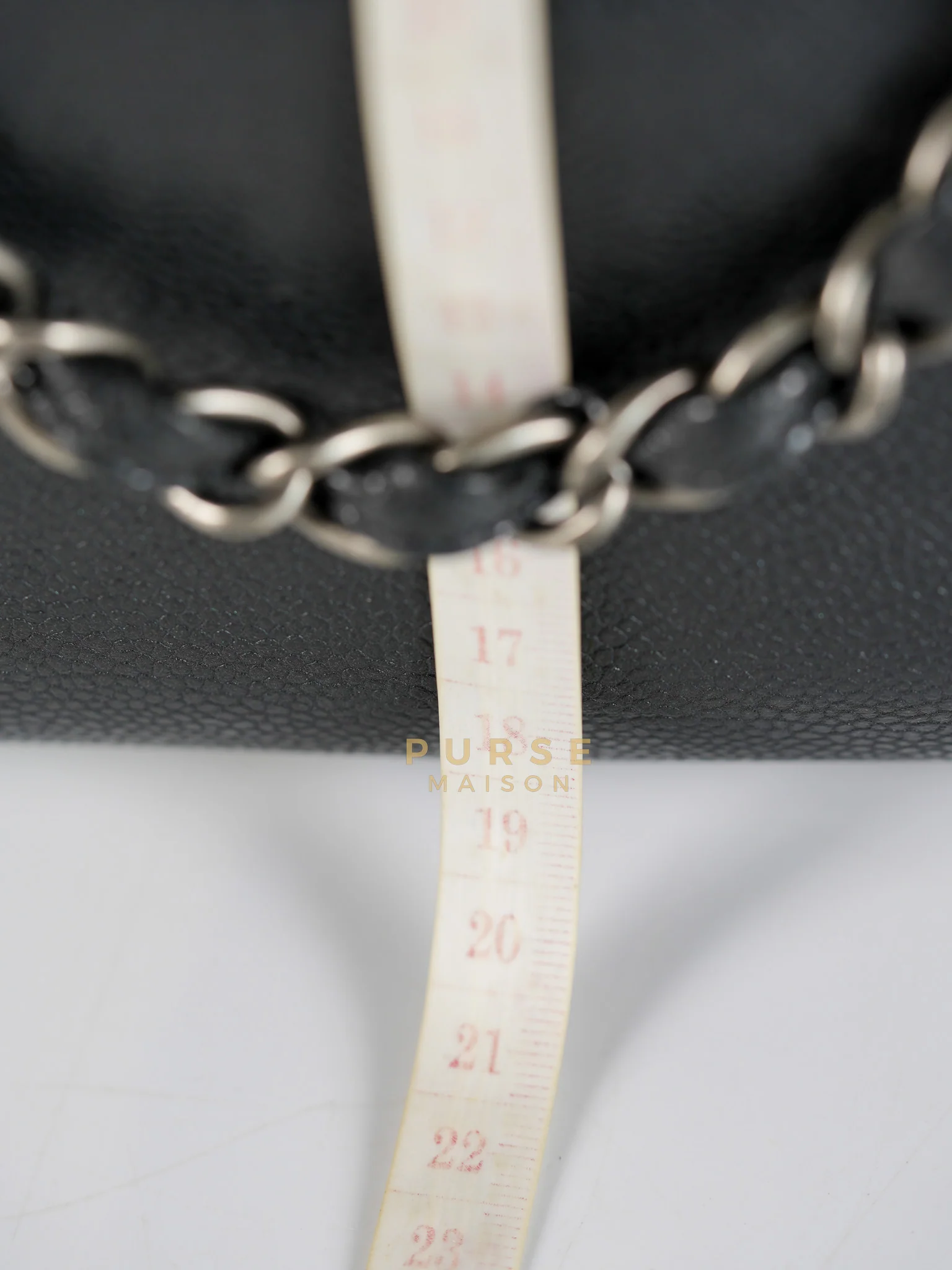 Chanel Glazed Bowling Bag Large in Black Caviar Leather and Ruthenium Hardware (Series 13) - Image 42