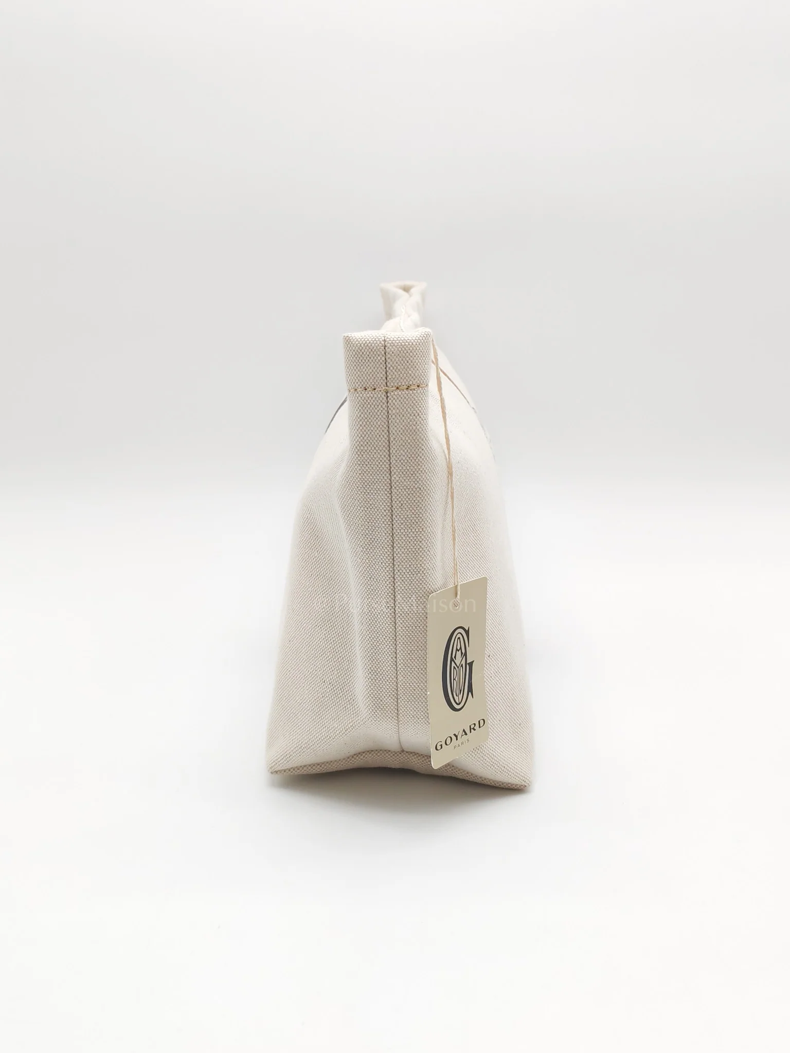 Goyard Necessaire Pouch in Linen and Cotton Bag Organizer - Image 6