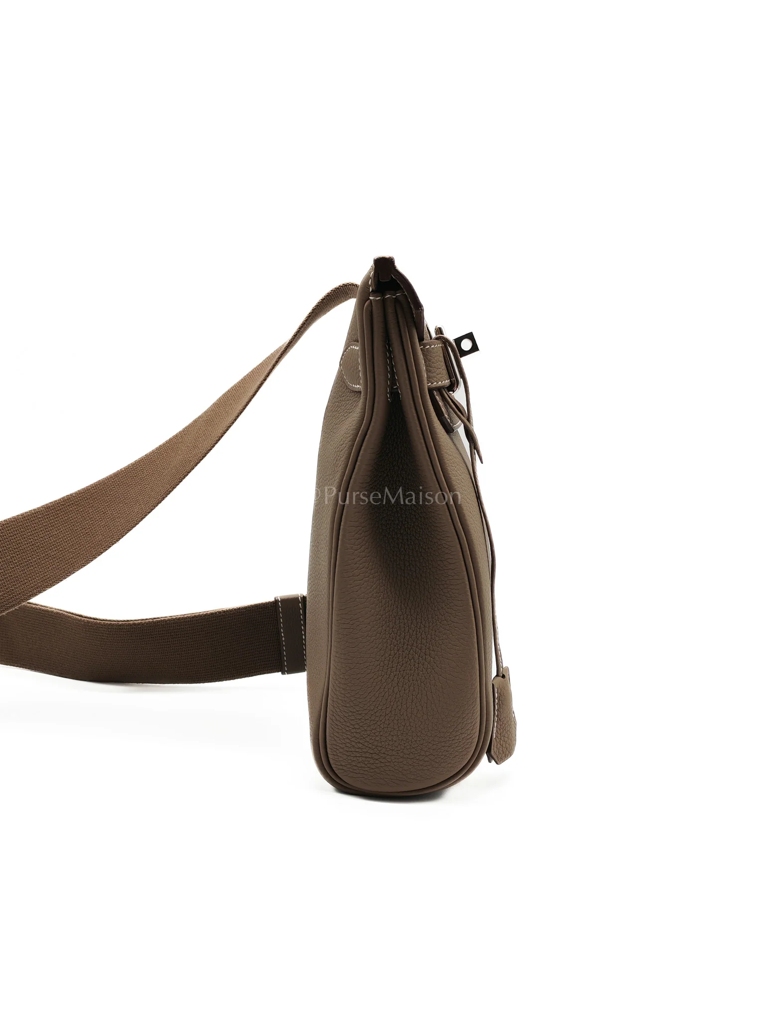 Hermes Hac a Dos in Etoupe Togo Leather Palladium Hardware Stamp W(2024) - Image 5