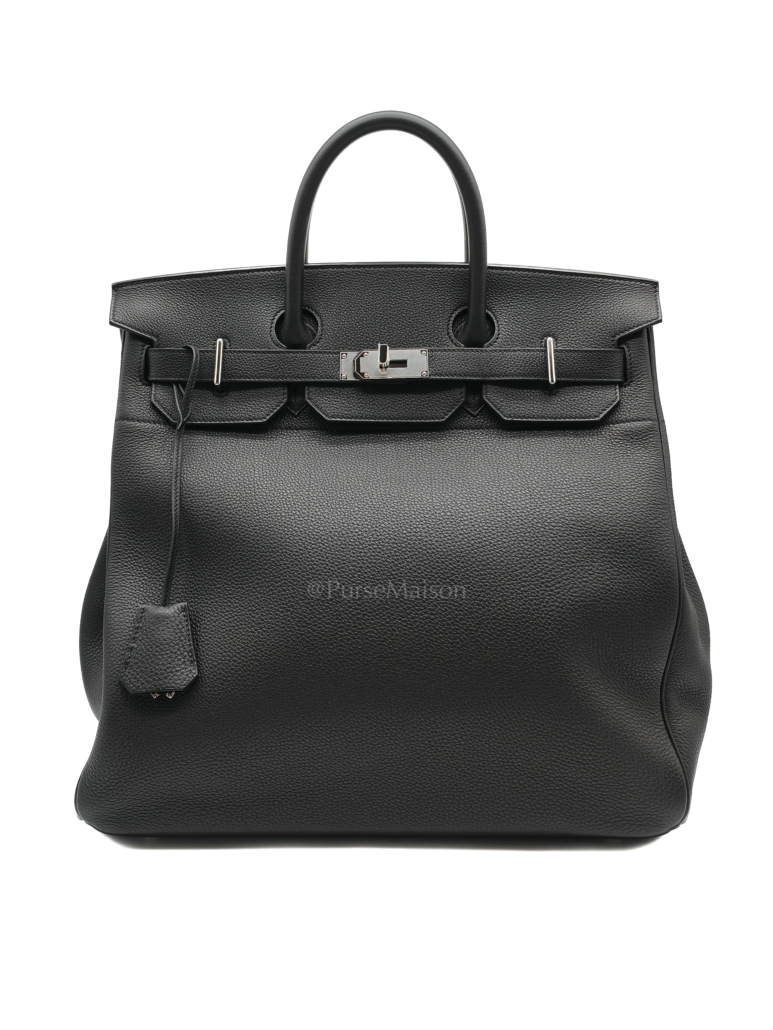 Hermes Haut à Courroies Birkin 40 Togo Leather in Palladium hardware Stamp G(2026)
