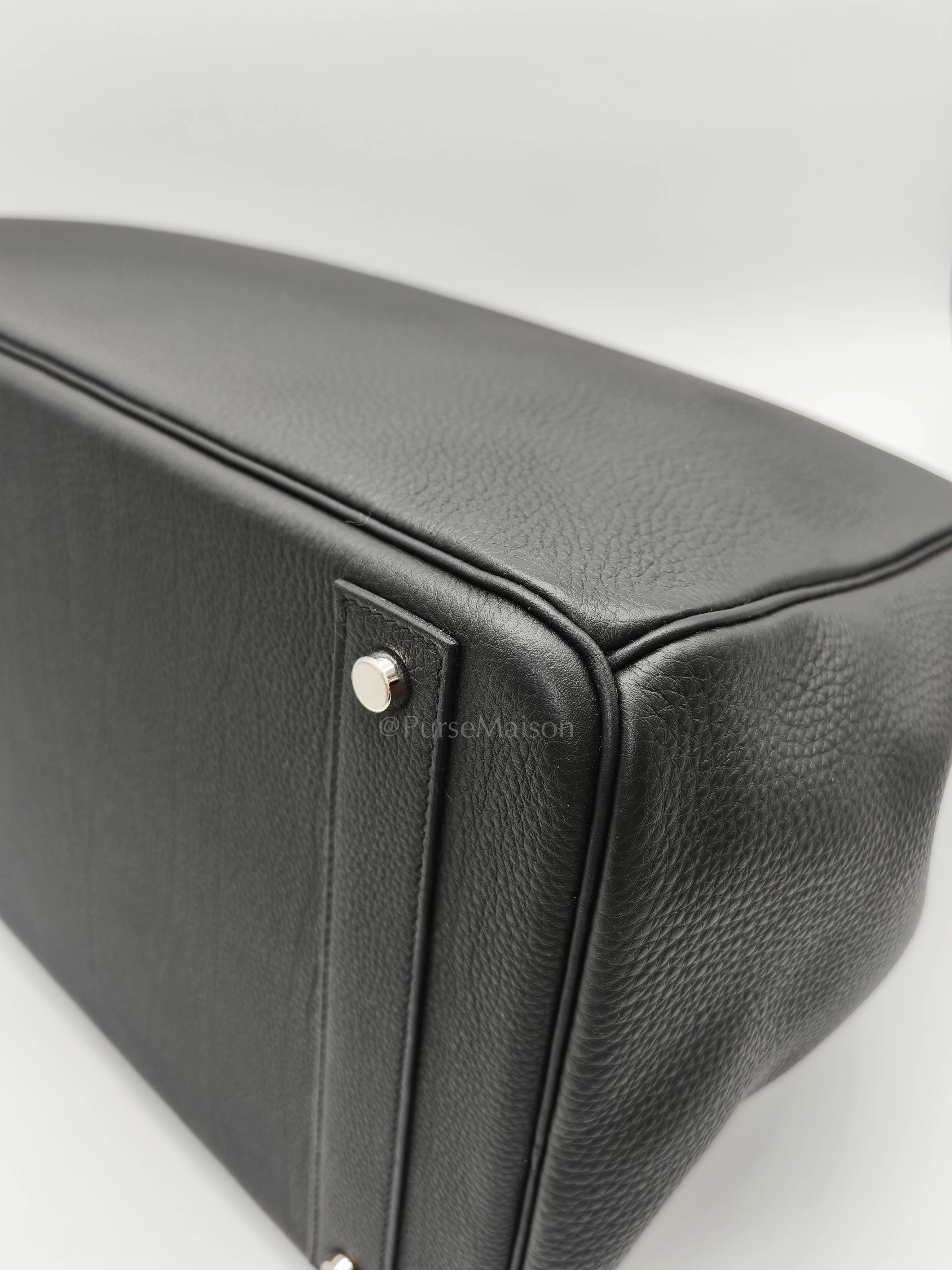 Hermes Haut à Courroies Birkin 40 Togo Leather in Palladium hardware Stamp G(2026) - Image 11