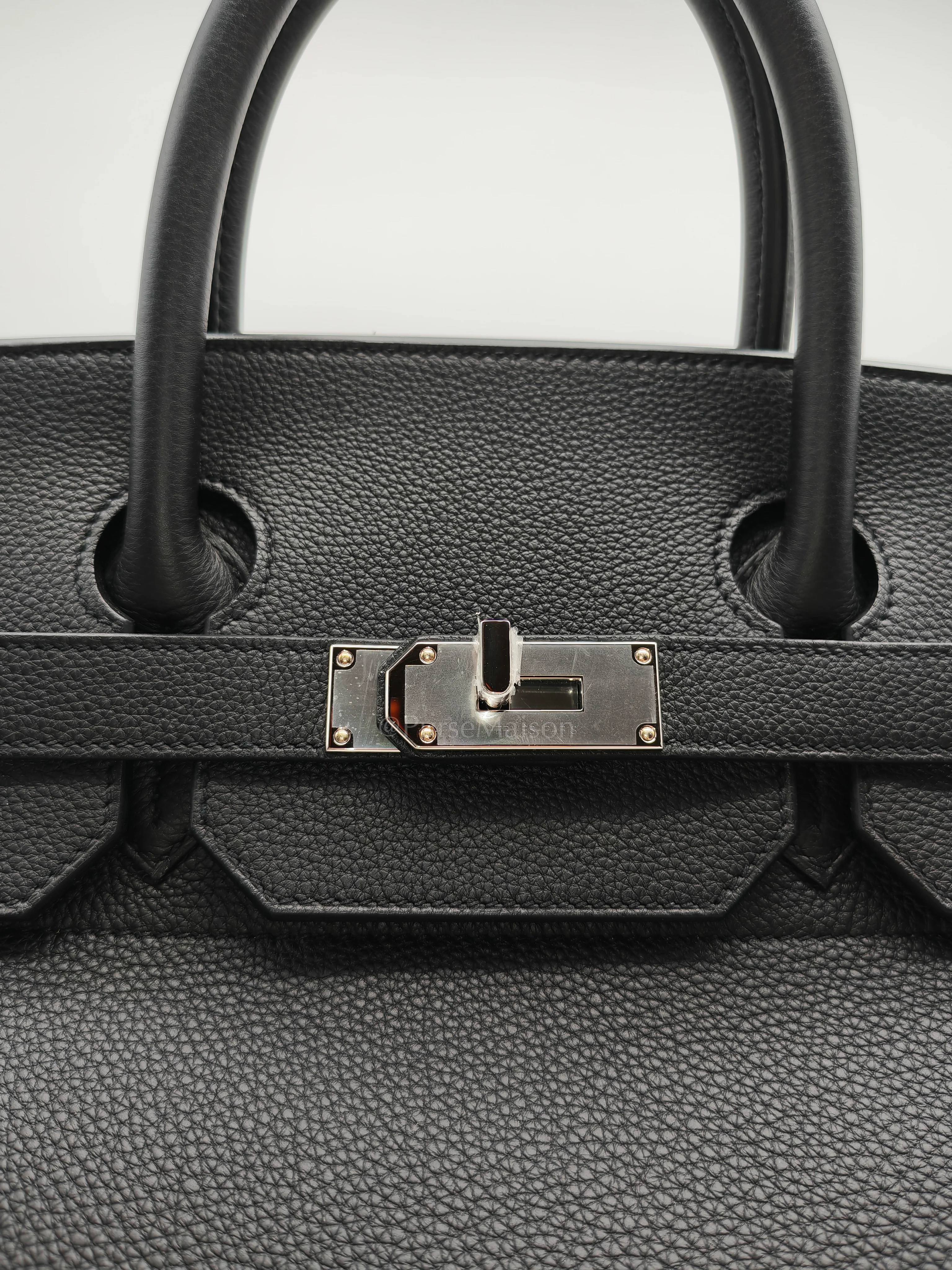 Hermes Haut à Courroies Birkin 40 Togo Leather in Palladium hardware Stamp G(2026) - Image 13