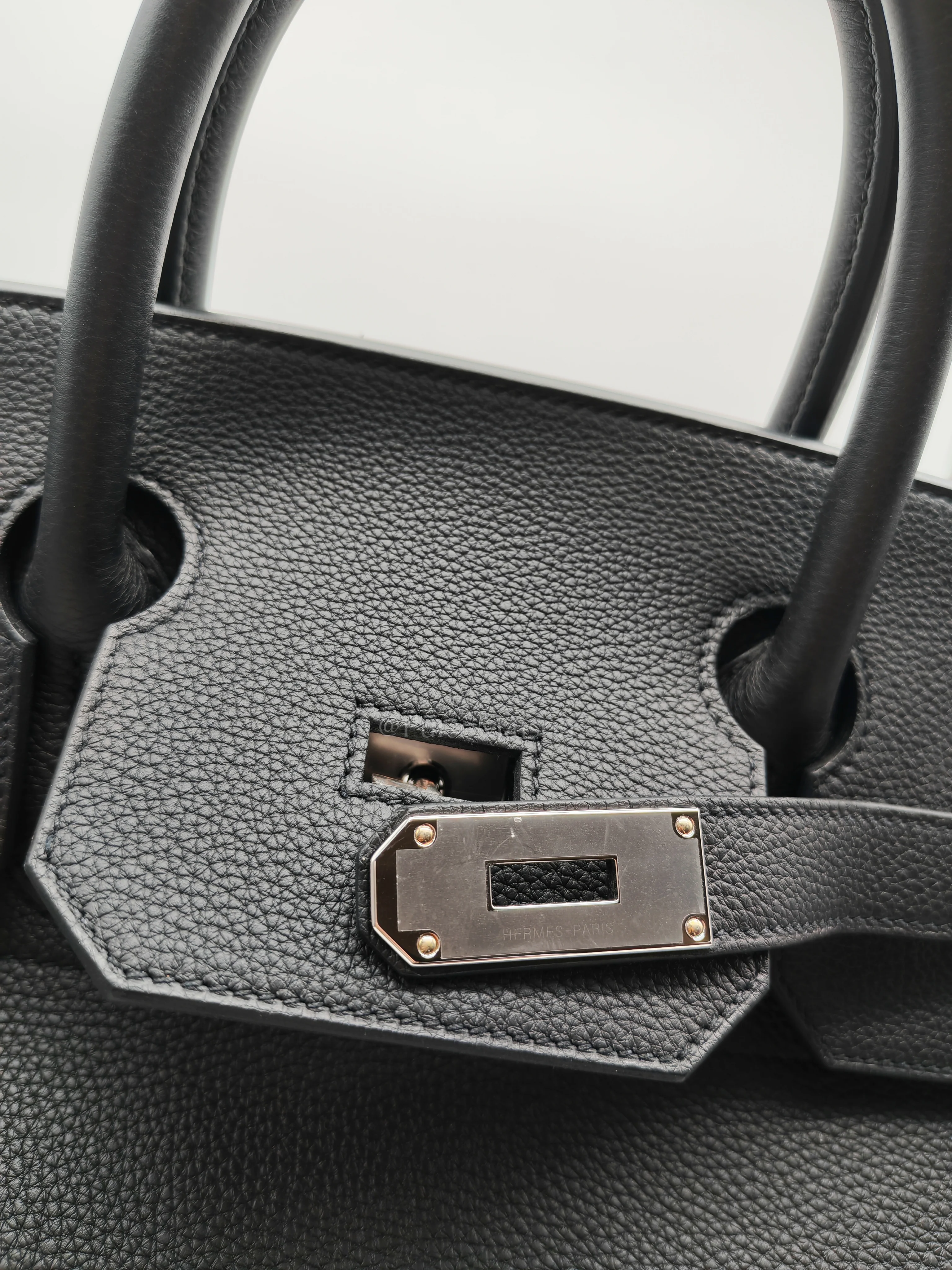 Hermes Haut à Courroies Birkin 40 Togo Leather in Palladium hardware Stamp G(2026) - Image 18