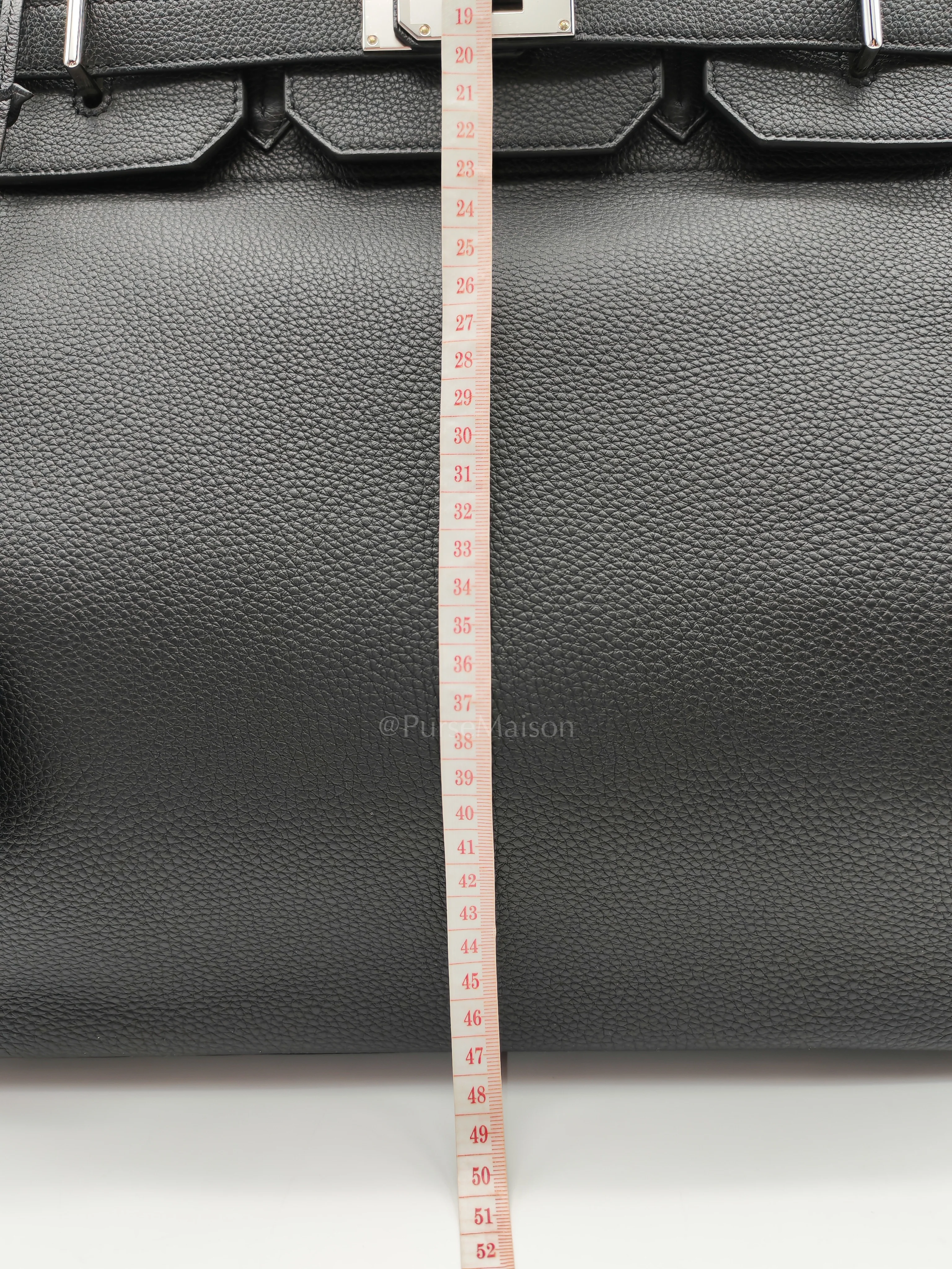 Hermes Haut à Courroies Birkin 40 Togo Leather in Palladium hardware Stamp G(2026) - Image 22