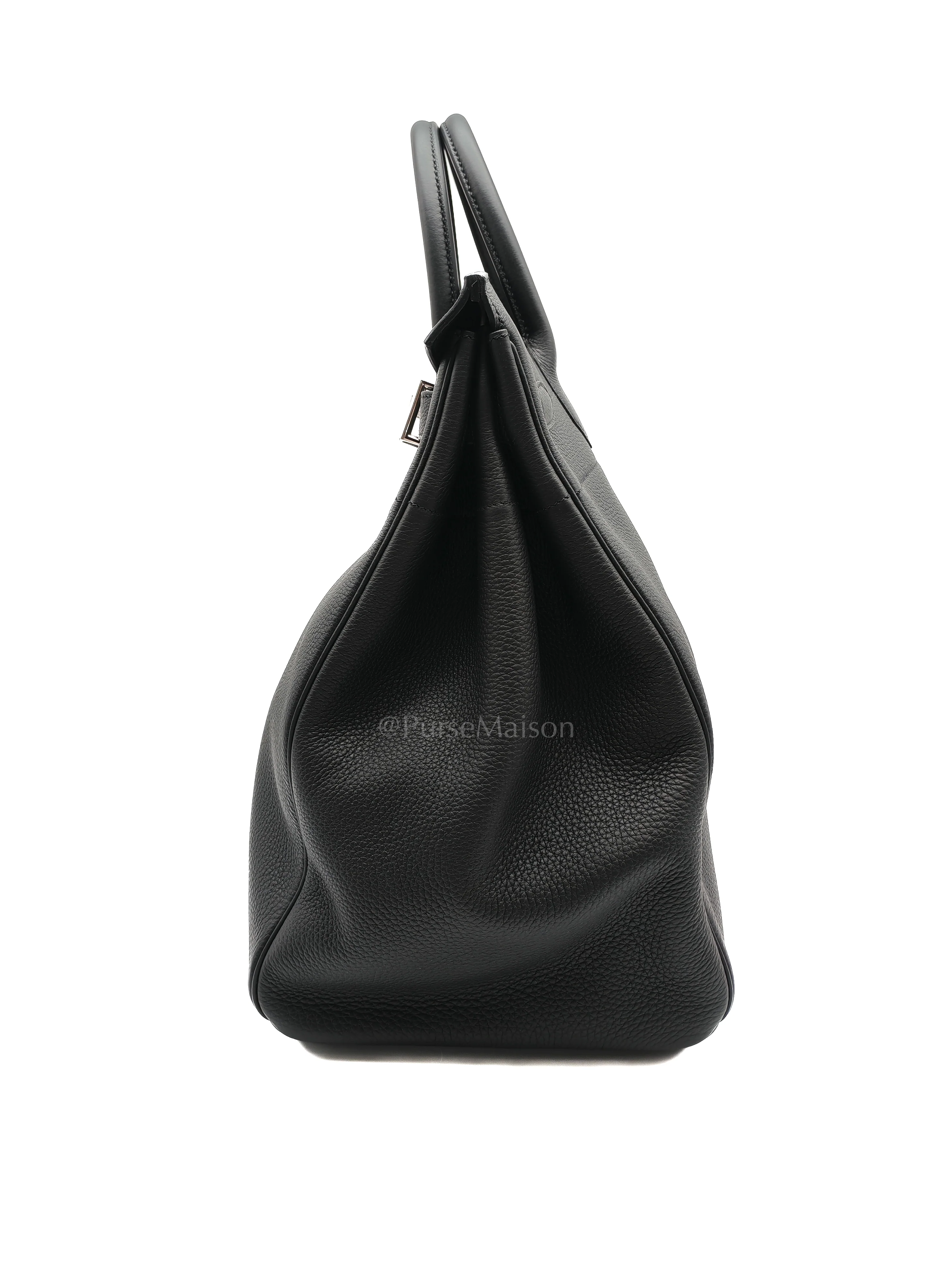 Hermes Haut à Courroies Birkin 40 Togo Leather in Palladium hardware Stamp G(2026) - Image 5