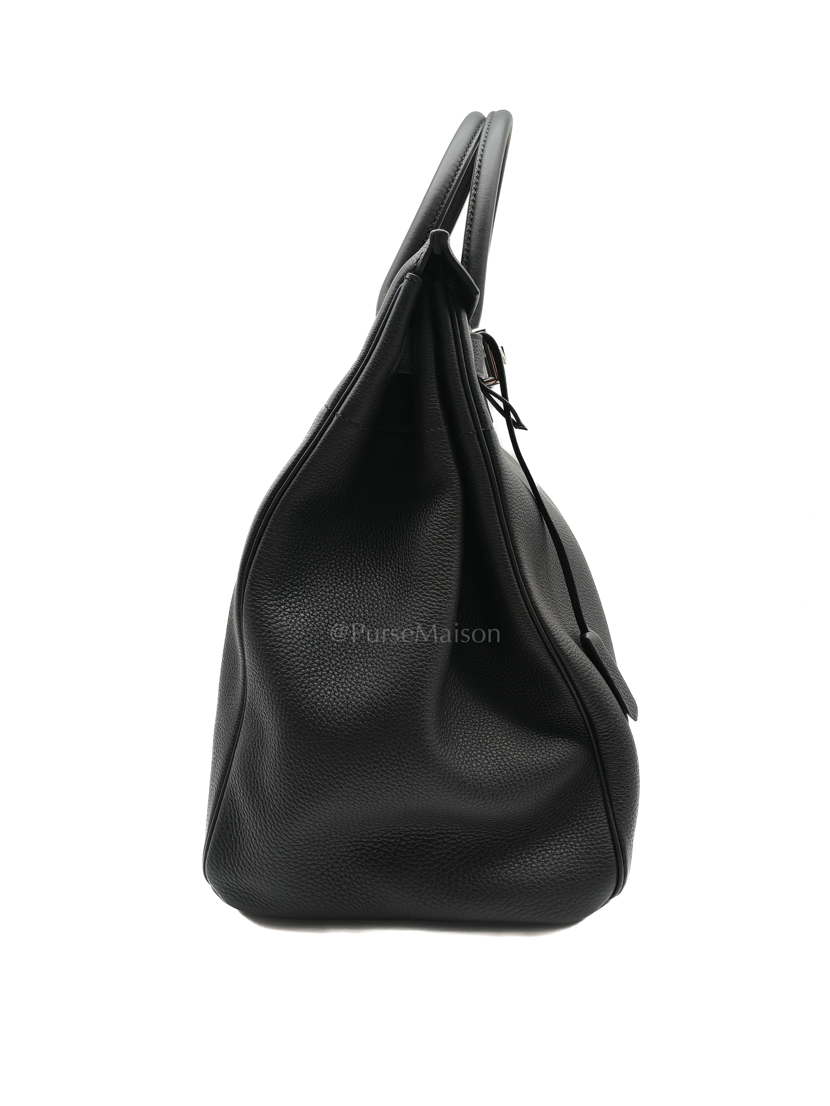 Hermes Haut à Courroies Birkin 40 Togo Leather in Palladium hardware Stamp G(2026) - Image 6