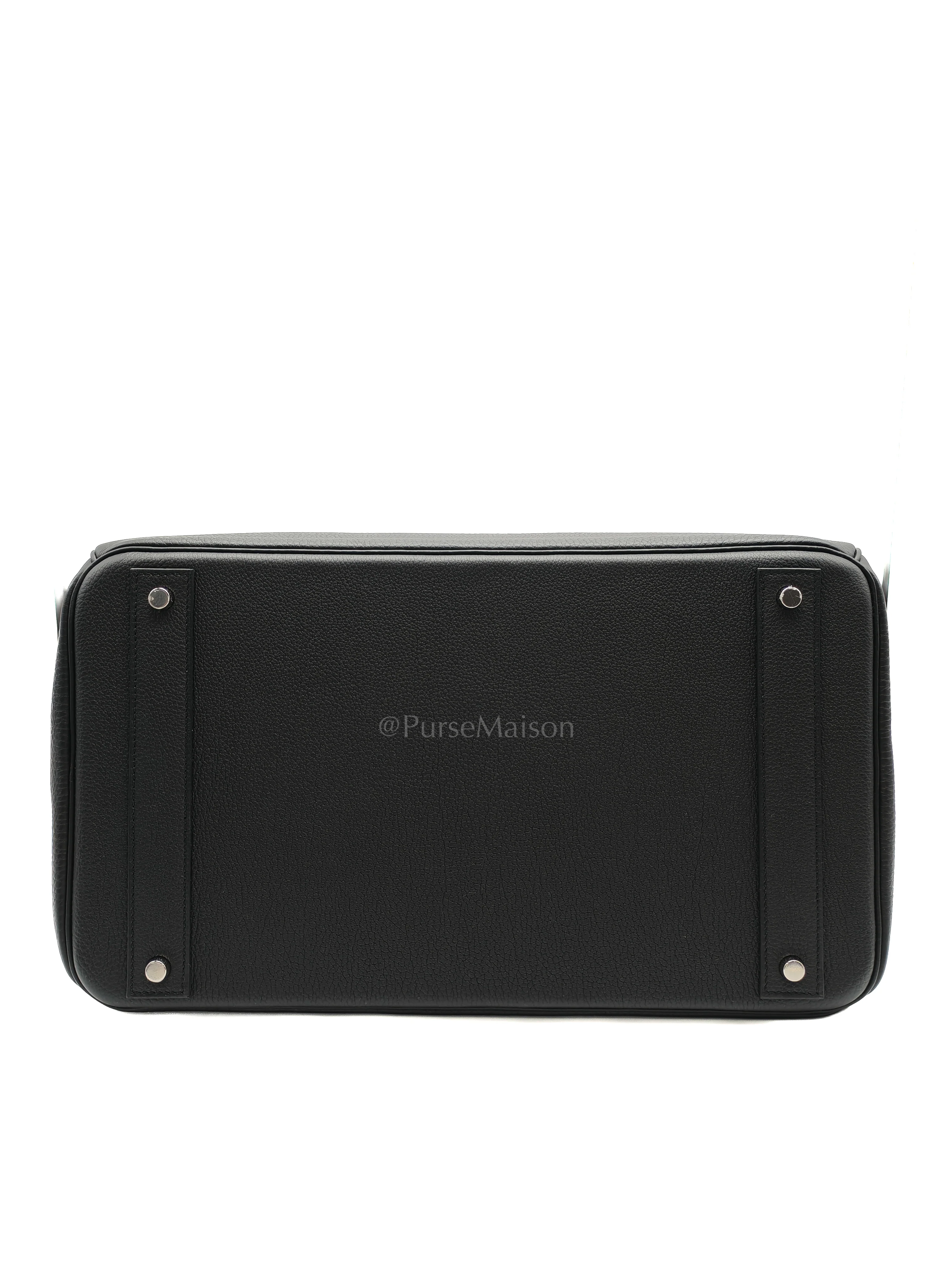 Hermes Haut à Courroies Birkin 40 Togo Leather in Palladium hardware Stamp G(2026) - Image 7
