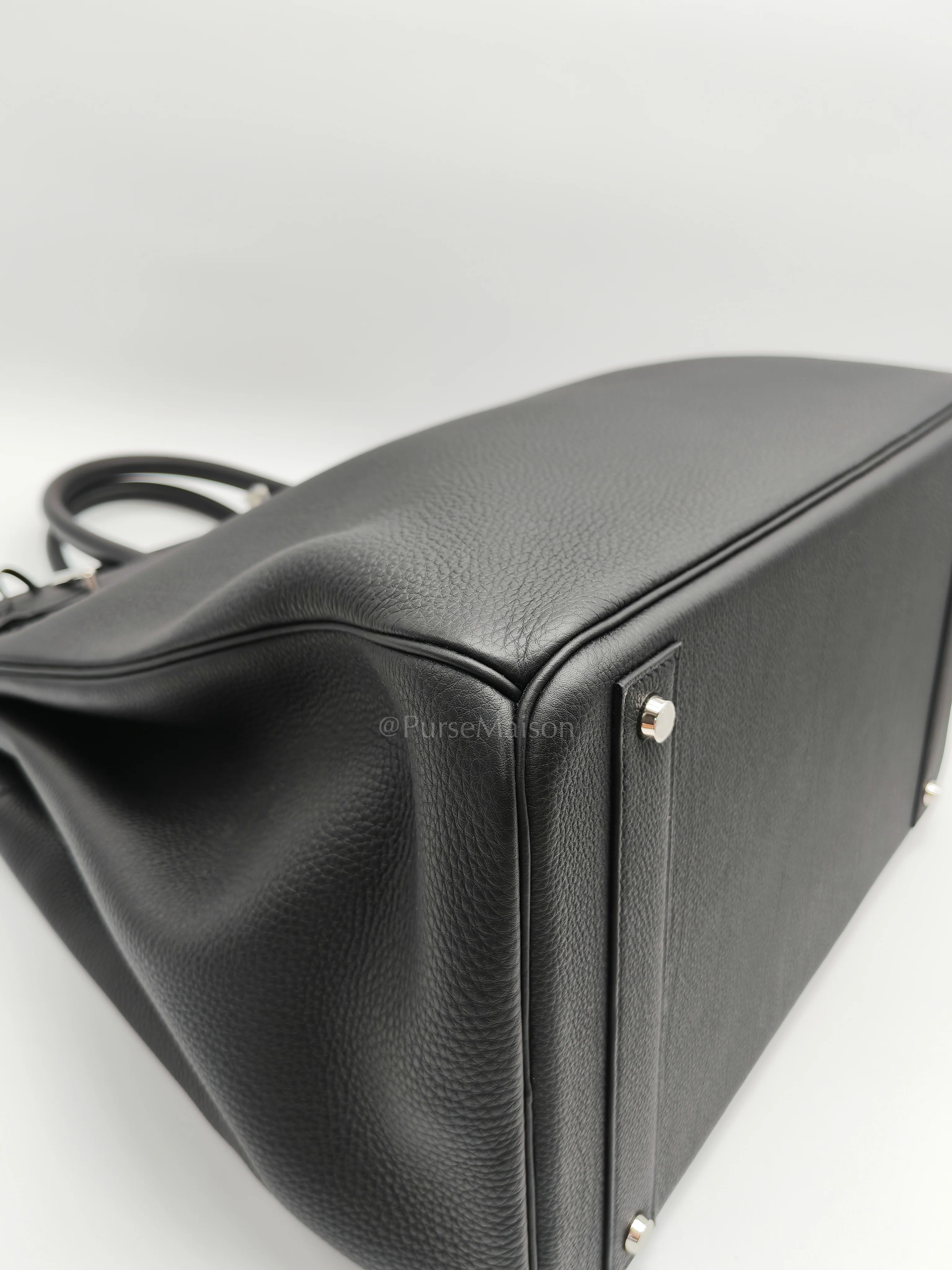 Hermes Haut à Courroies Birkin 40 Togo Leather in Palladium hardware Stamp G(2026) - Image 8