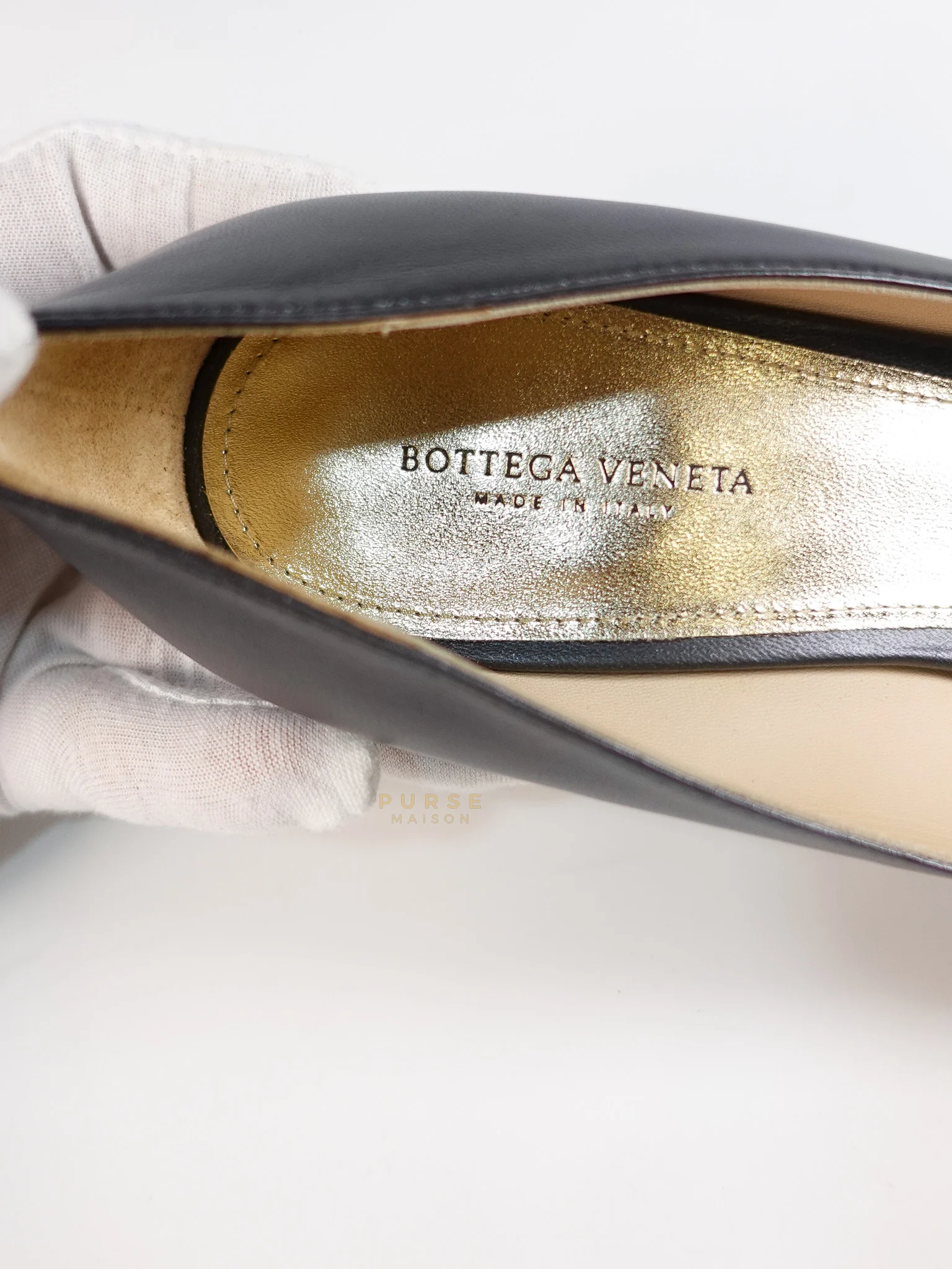 Bottega Veneta Assymetric Heels Shoes in Gray Size 39 EU (24.5cm) - Image 25