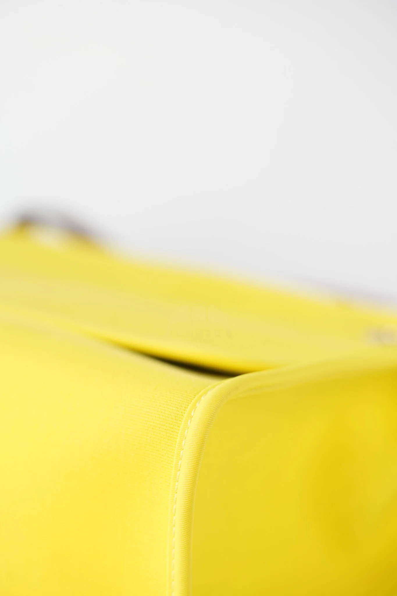 Hermes Herbag 31 in Yellow Green Leather & Palladium Hardware Stamp A (2017) - Image 9