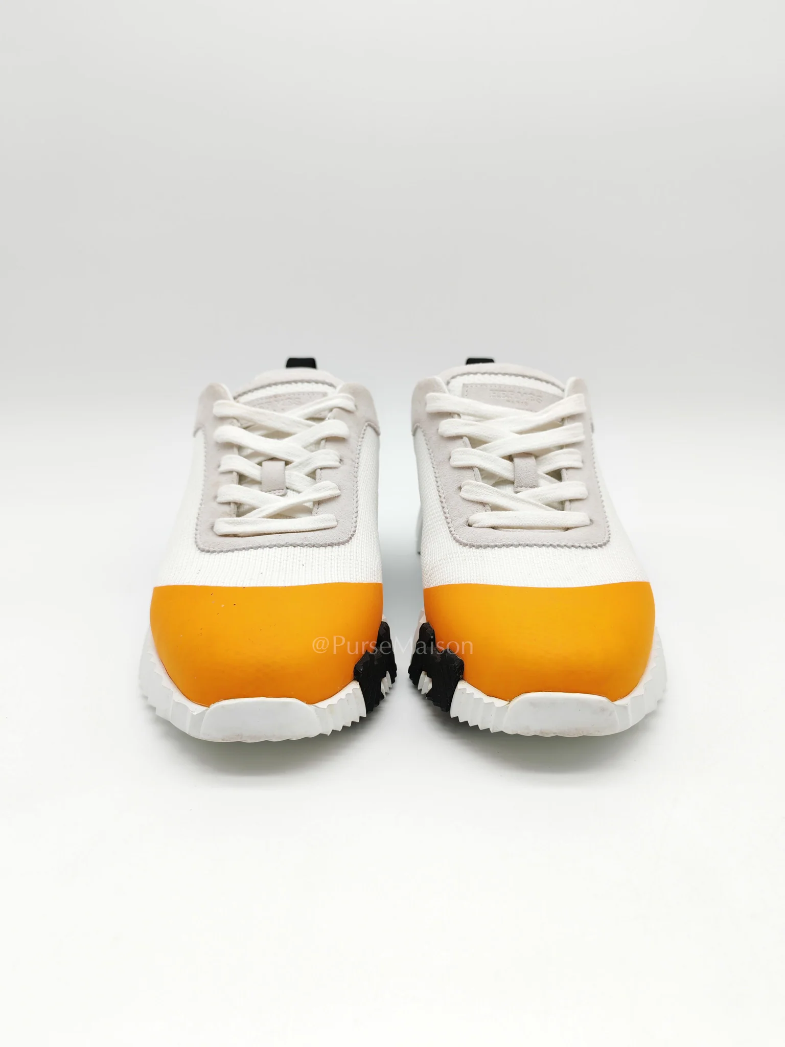 Hermes Bouncing Crew Sneakers Size 37.5 EU (23.5cm) - Image 10