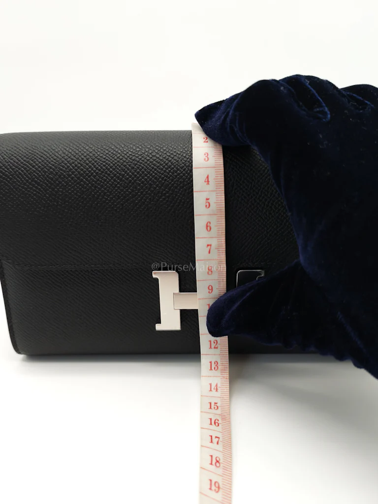 Hermes Constance To Go Black in Palladium Hardware Stamp K (2025) - Image 21