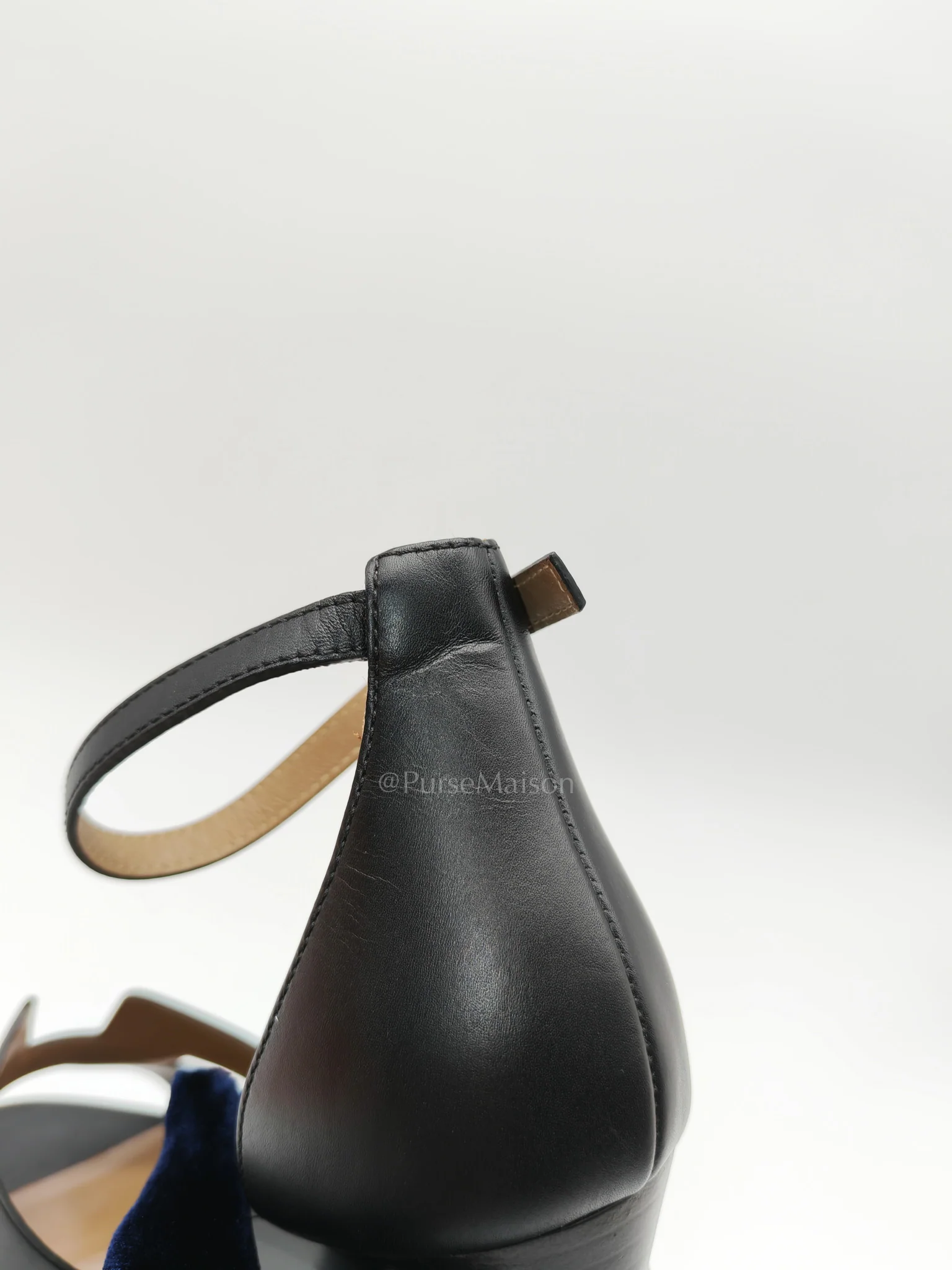 Hermes Legend in Black Swift Leather Sandals Size 37EU (24cm) - Image 18