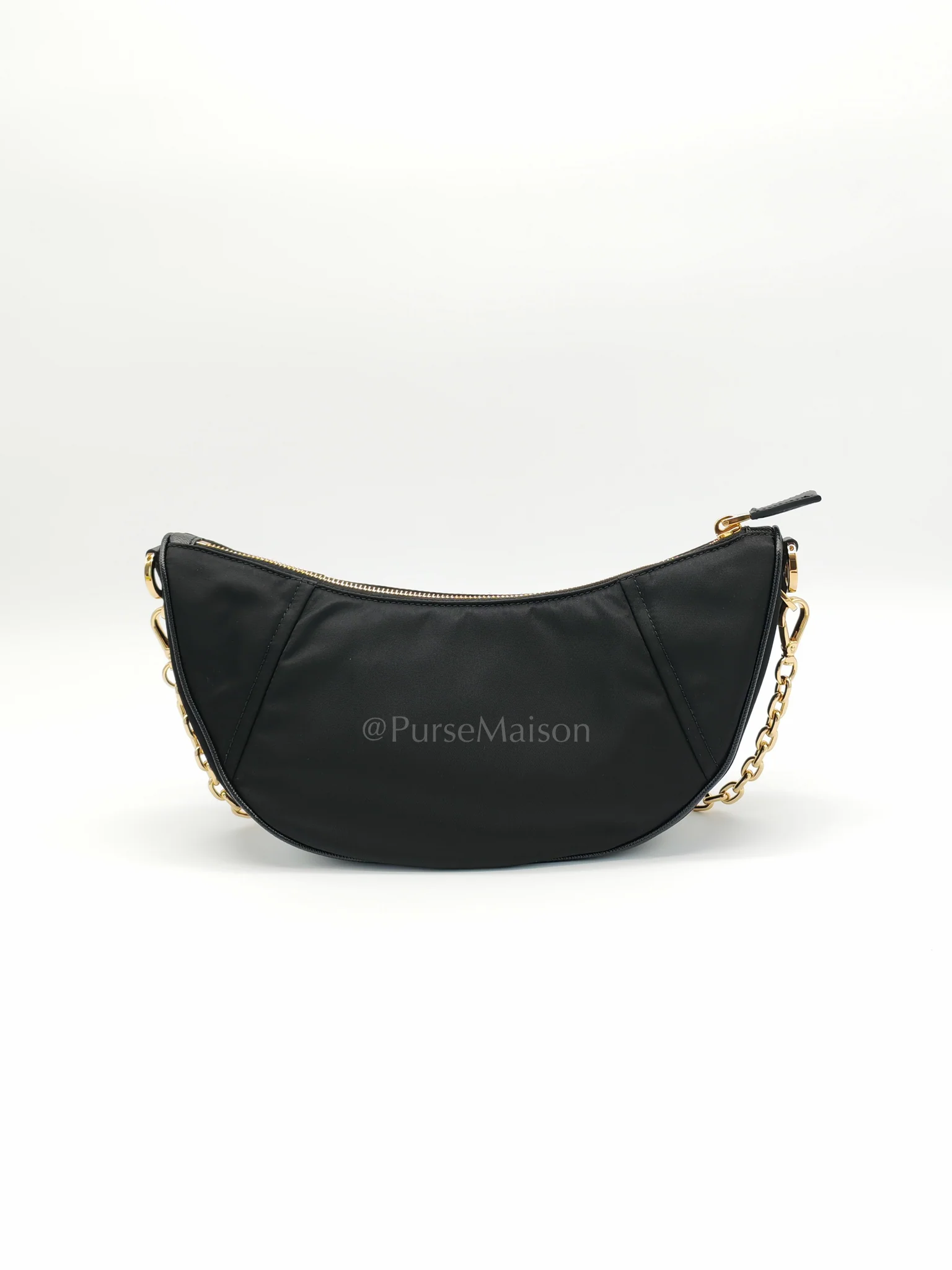 Prada Re-Nylon Demi Lune Bandoliera Crossbody Bag - Image 4