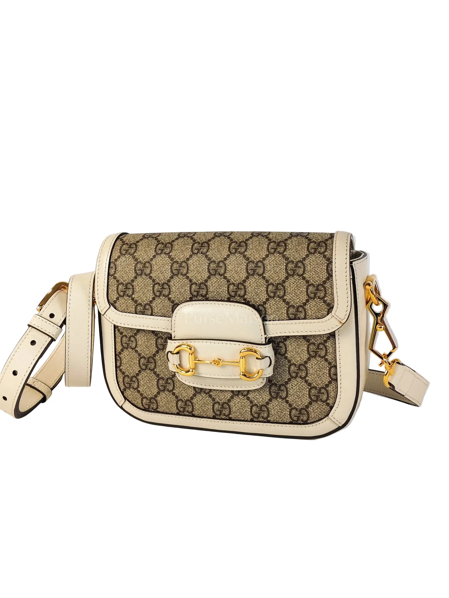 Gucci Horsebit 1955 Mini Sling Bag in GG Supreme Coated Canvas - Image 3