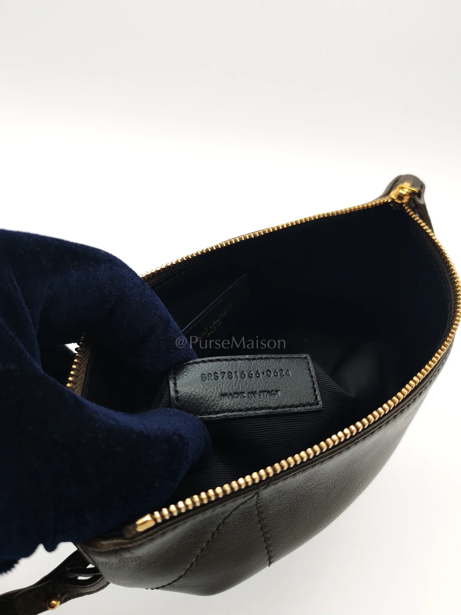 Yves Saint Laurent Jamie Pochon in Light Musk Lambskin Leather Gold Hardware - Image 25