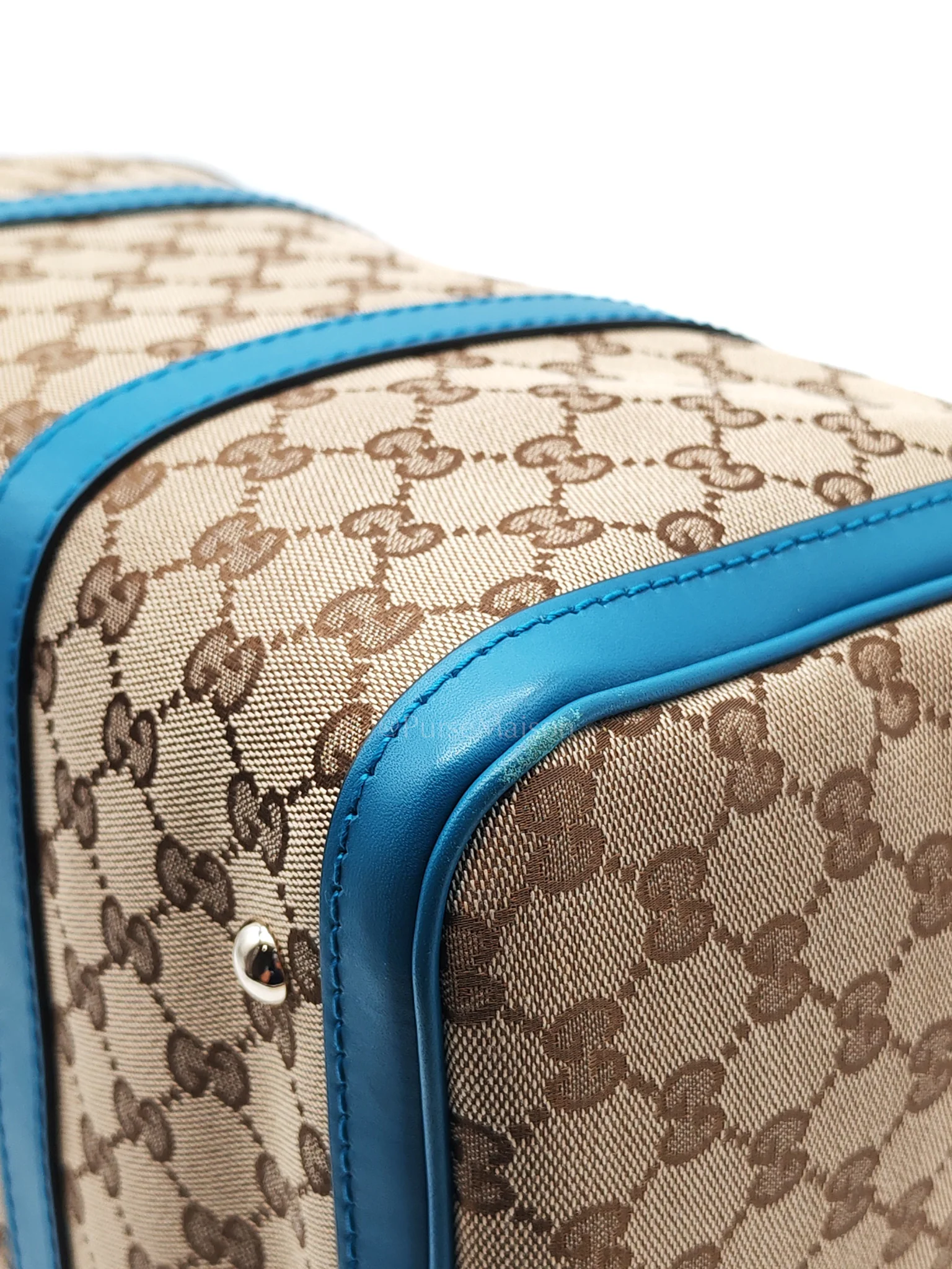 Gucci Joy Boston Bag in GG Canvas - Image 10