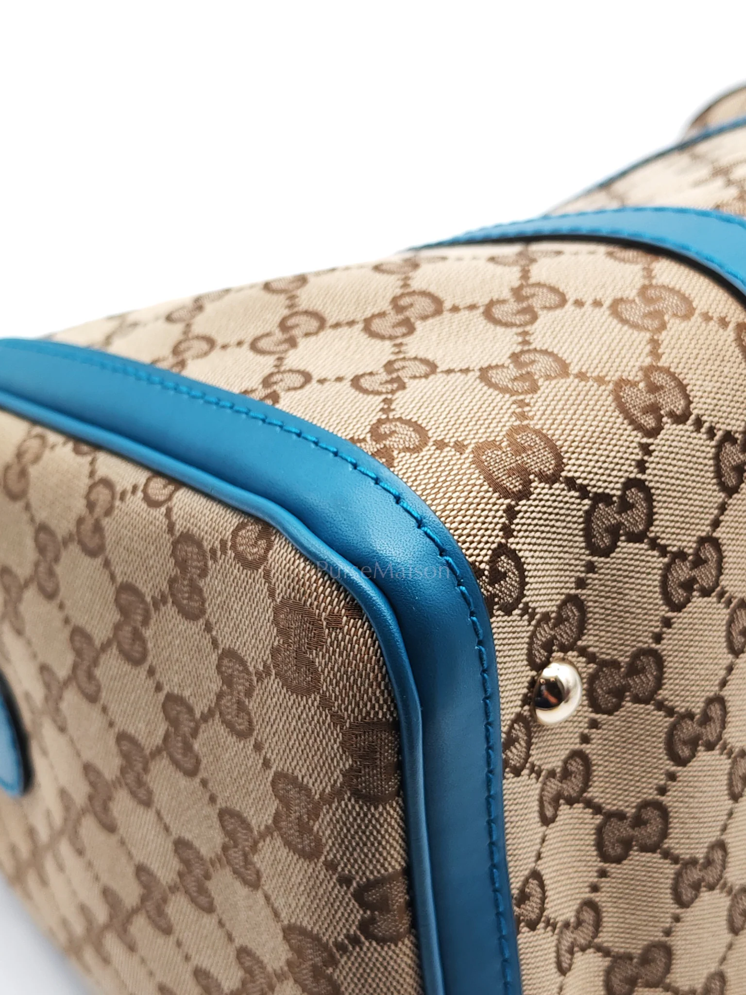 Gucci Joy Boston Bag in GG Canvas - Image 12
