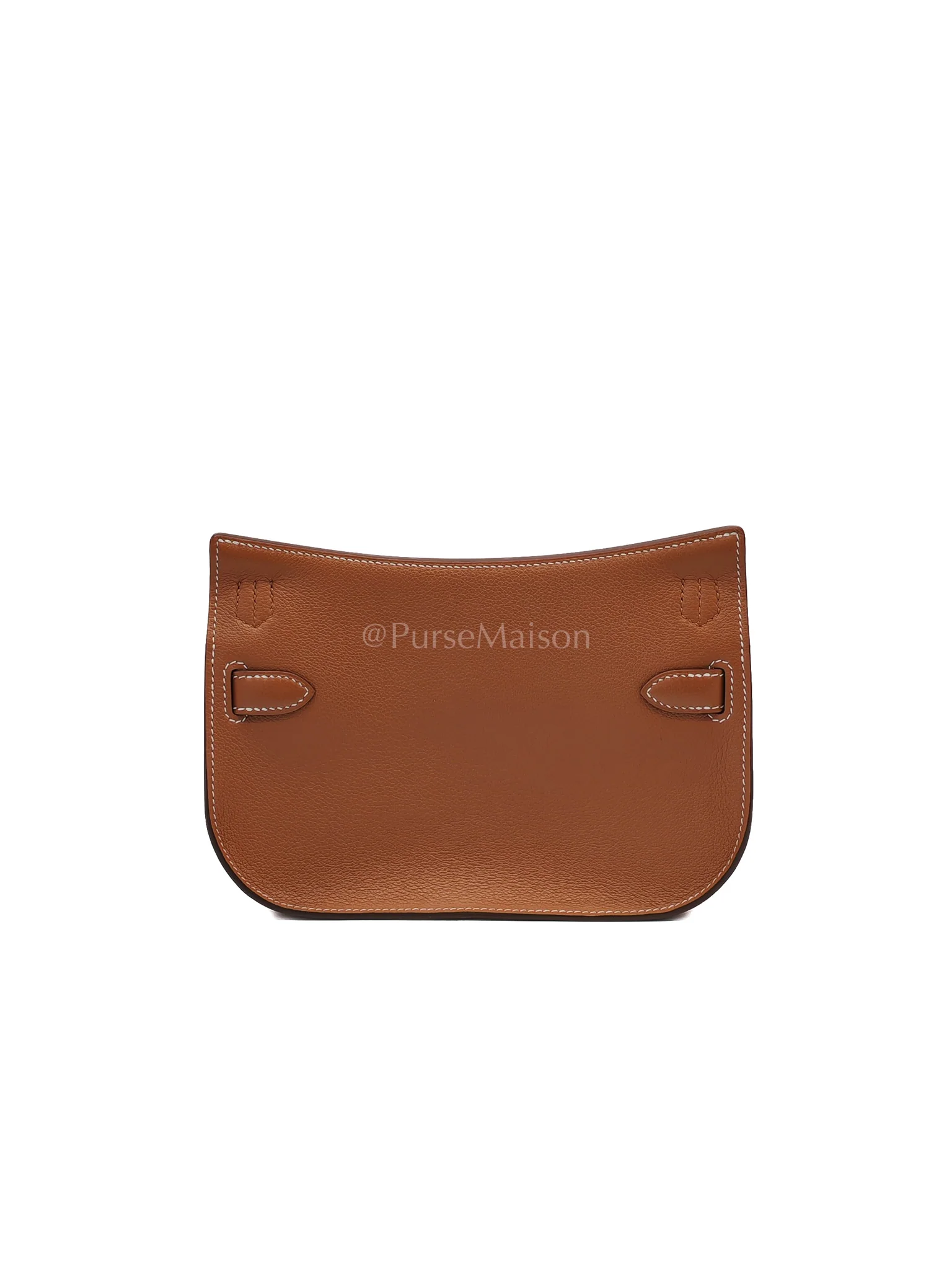 Hermes Jypsiere Mini Gold Evercolor Leather in Gold Hardware Stamp U(2022) - Image 4