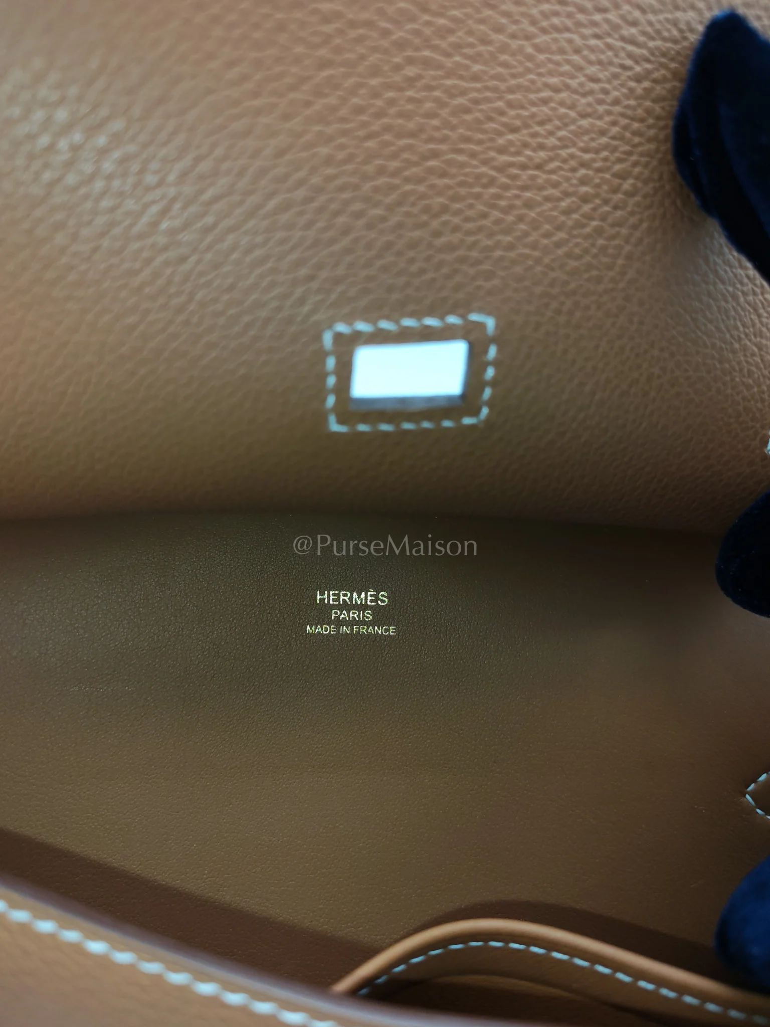 Hermes Jypsiere Mini in Gold Evercolor and Gold Hardware Stamp K(2025) - Image 15