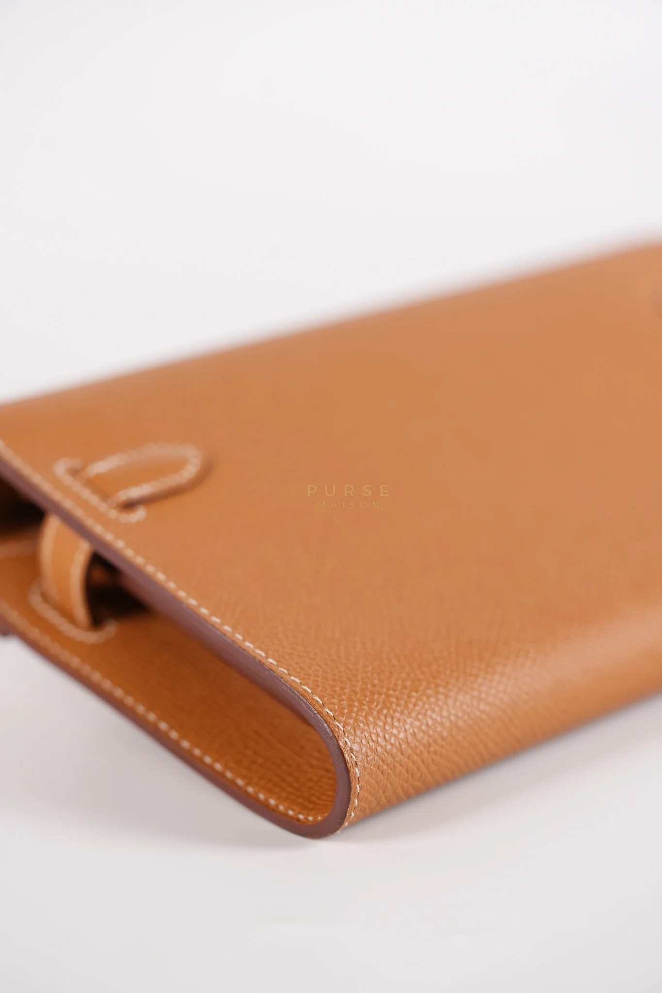 Hermes Kelly to Go in Gold Epsom Leather Palladium Hardware Stamp U(2022) - Image 10
