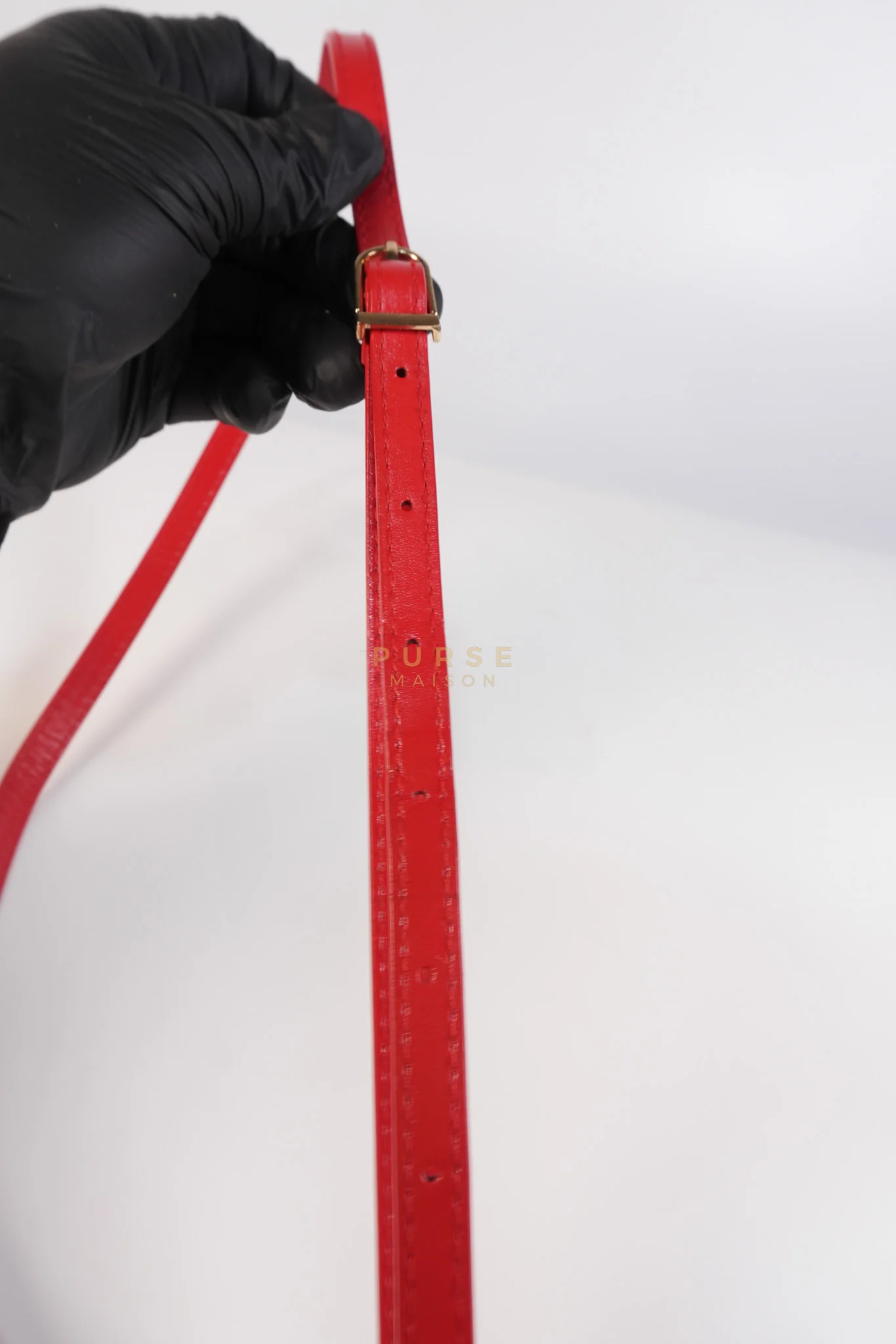 Christian Dior Lady Dior Medium In Red Quilted Lambskin Leather & Gold Hardware - Image 27