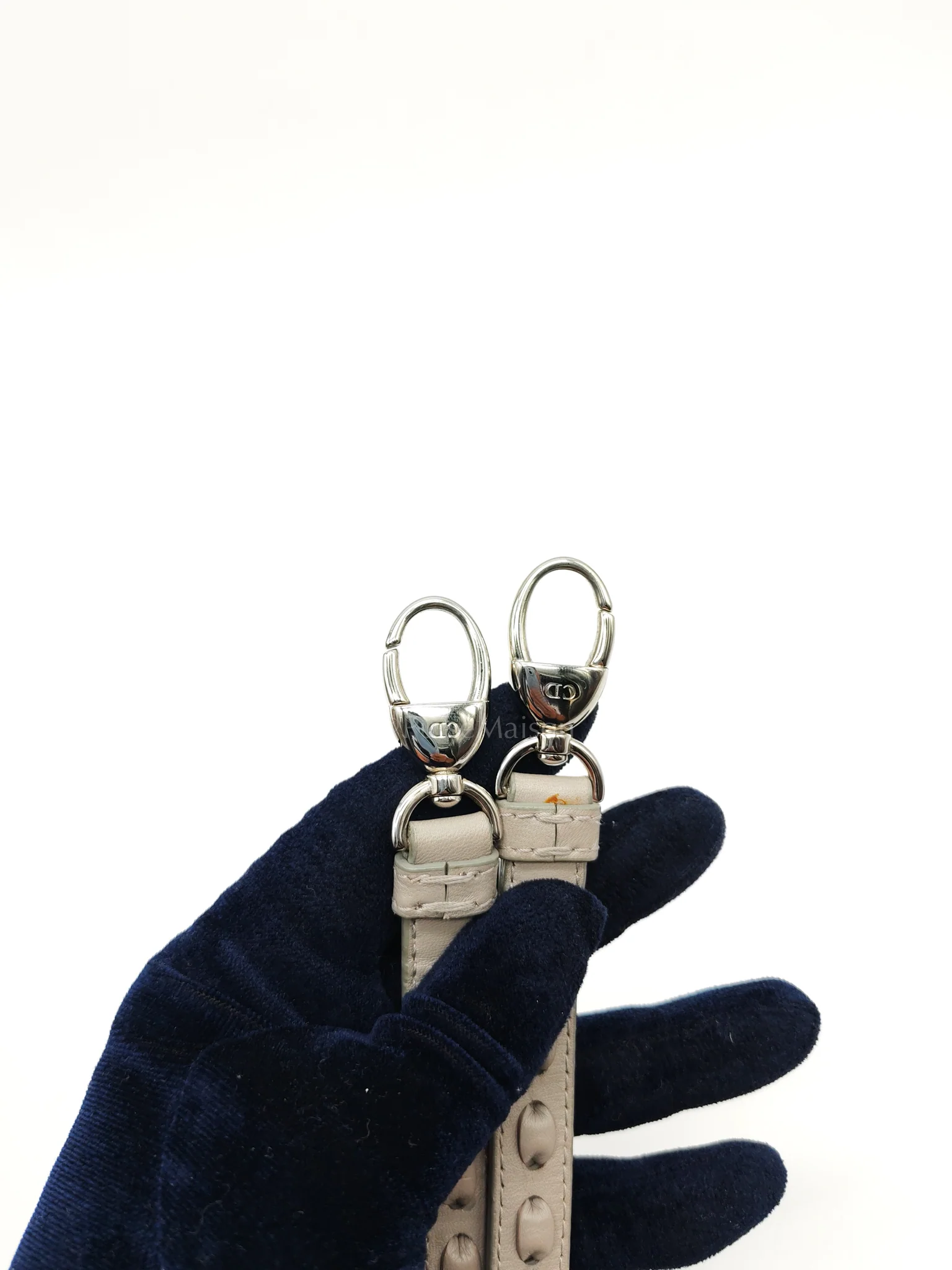 Christian Dior Lady Dior Vintage Medium in Gray Quilted Cannage Lambskin Leather & Silver Hardware - Image 51