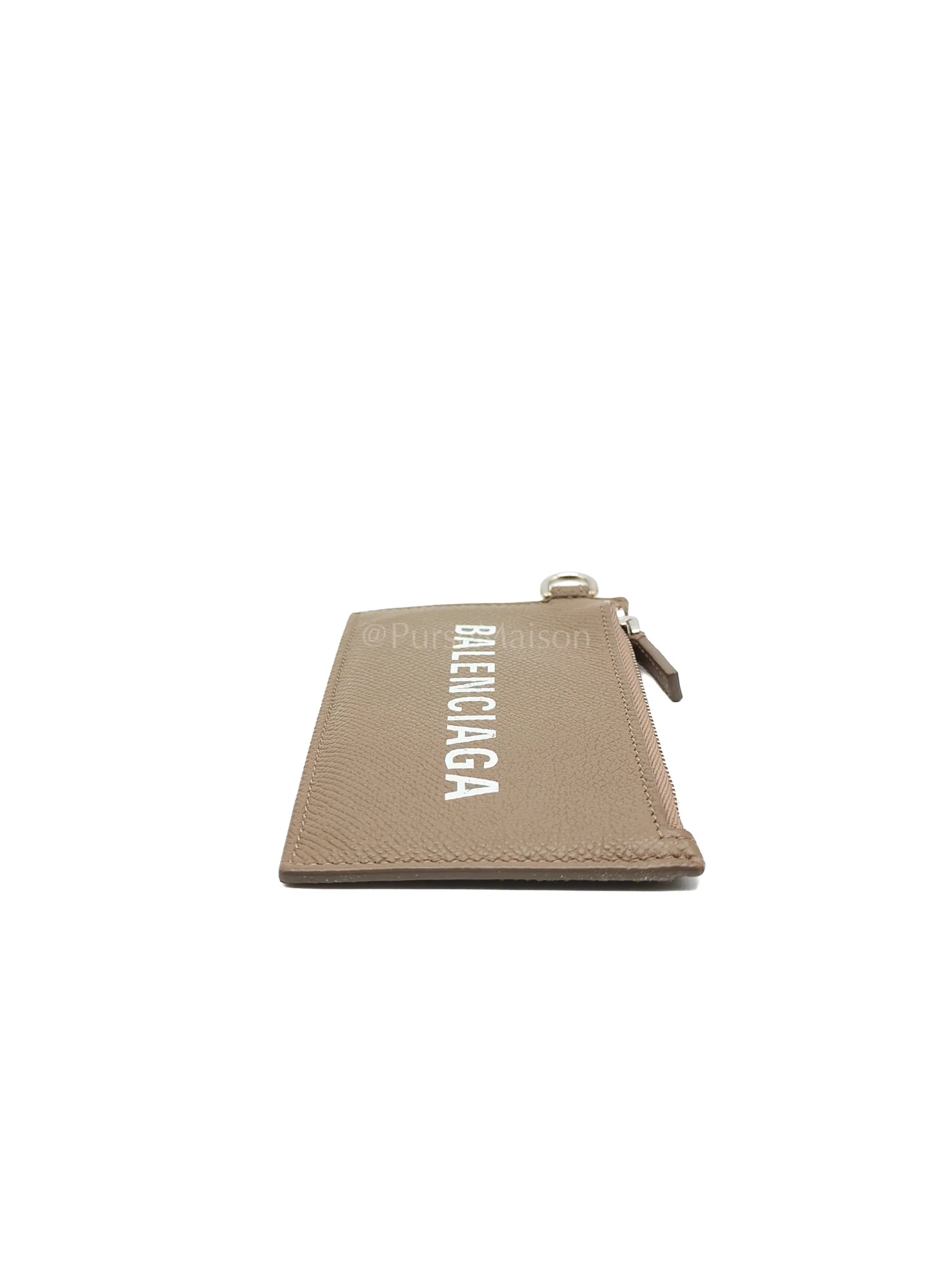Balenciaga Cash Card Holder and Lanyard in Grained Calfskin Leather - Image 5