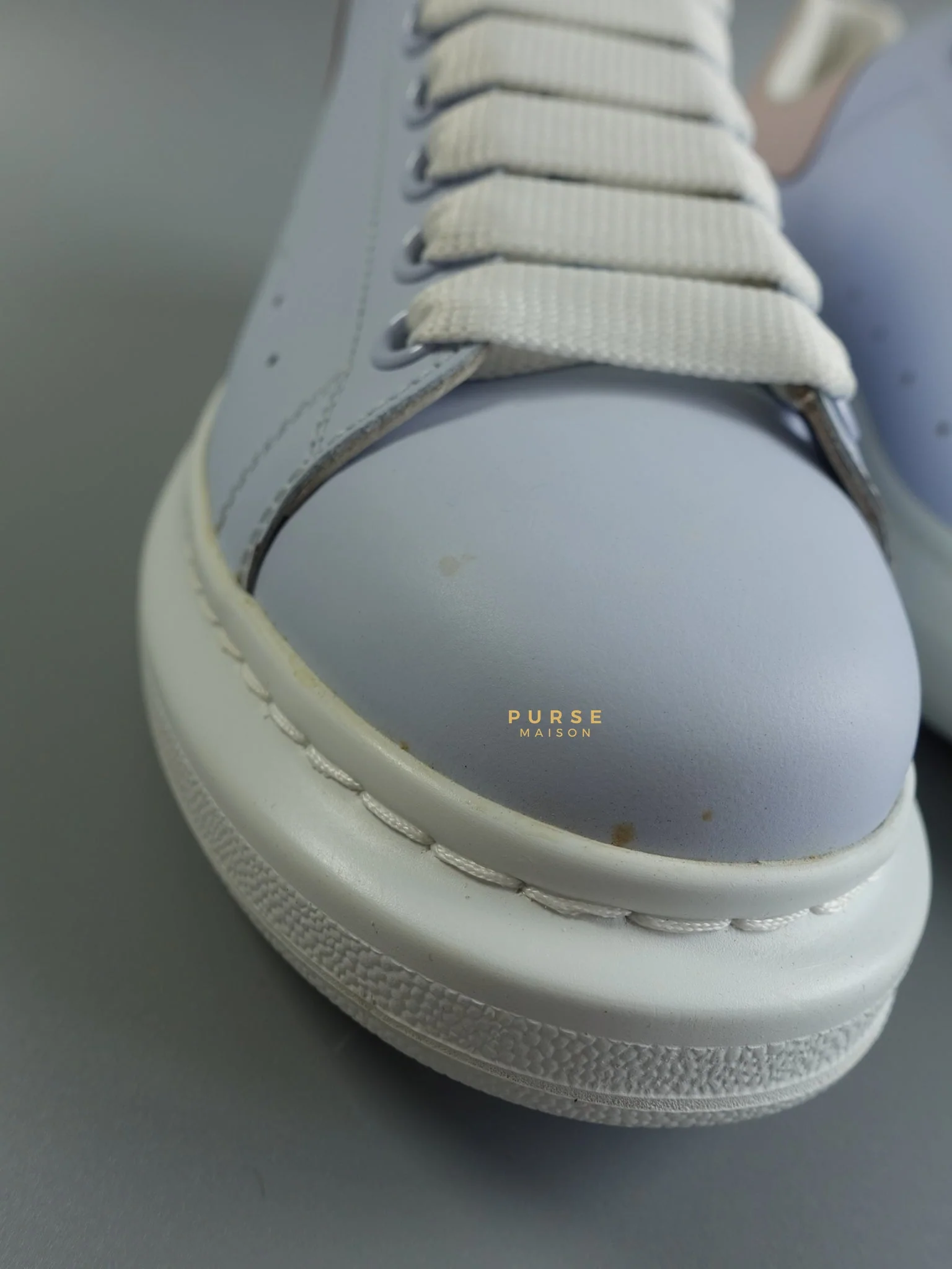 Alexander McQueen Larry Blue & Pink Women’s Sneakers Size 39 (25.5cm) - Image 17