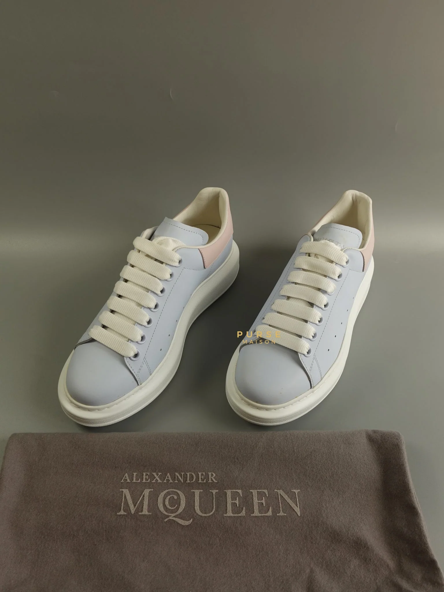Alexander McQueen Larry Blue & Pink Women’s Sneakers Size 39 (25.5cm) - Image 25