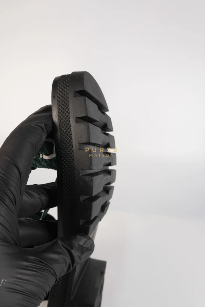 Celine Leo Sandals in Black/Green Size 38 EU (24cm) - Image 16