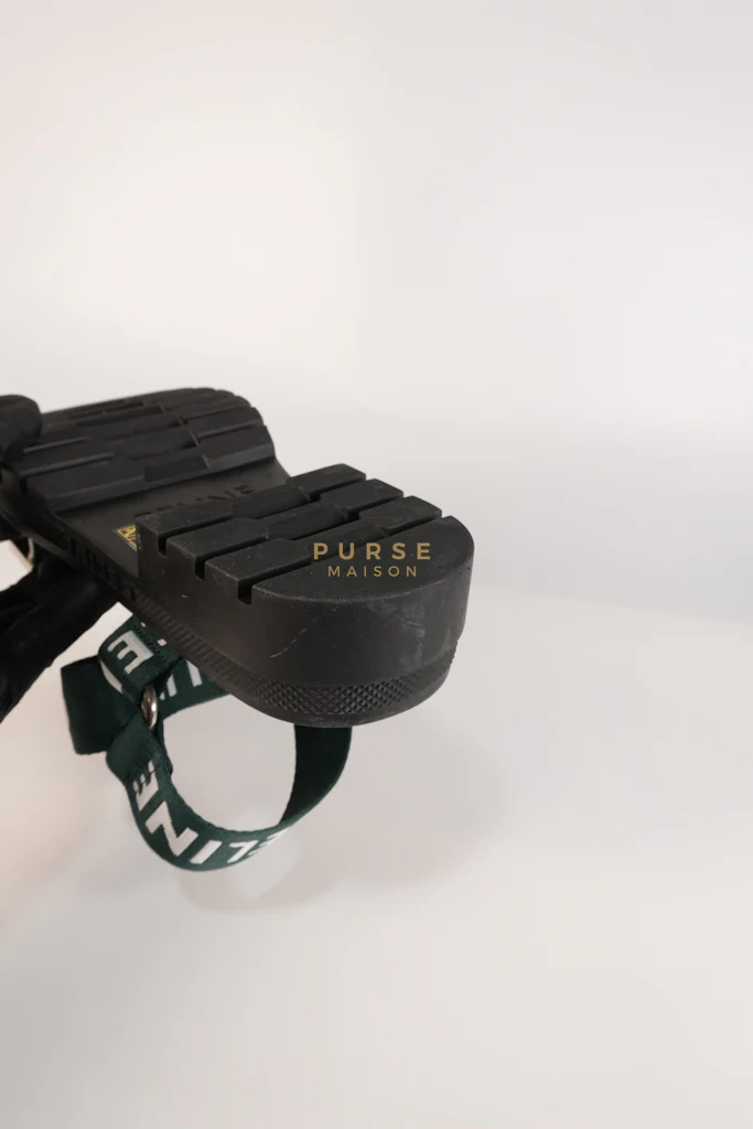 Celine Leo Sandals in Black/Green Size 38 EU (24cm) - Image 21
