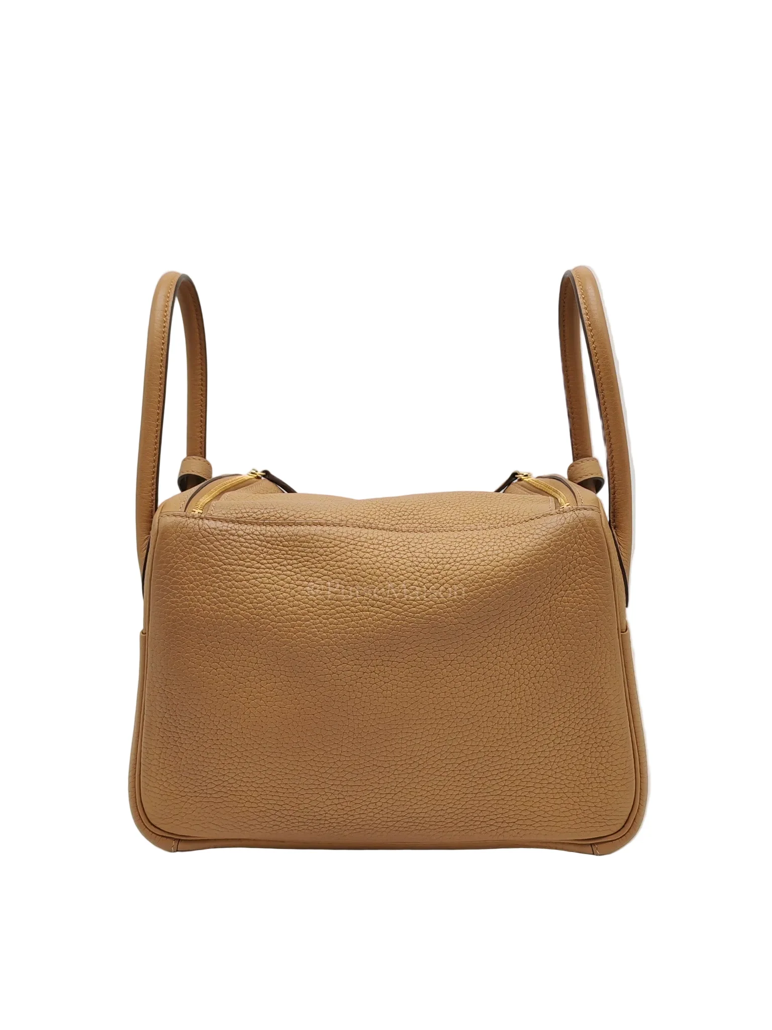 Hermes Lindy 26 in Biscuit Clemence Leather & Gold Hardware Stamp B (2023) - Image 4