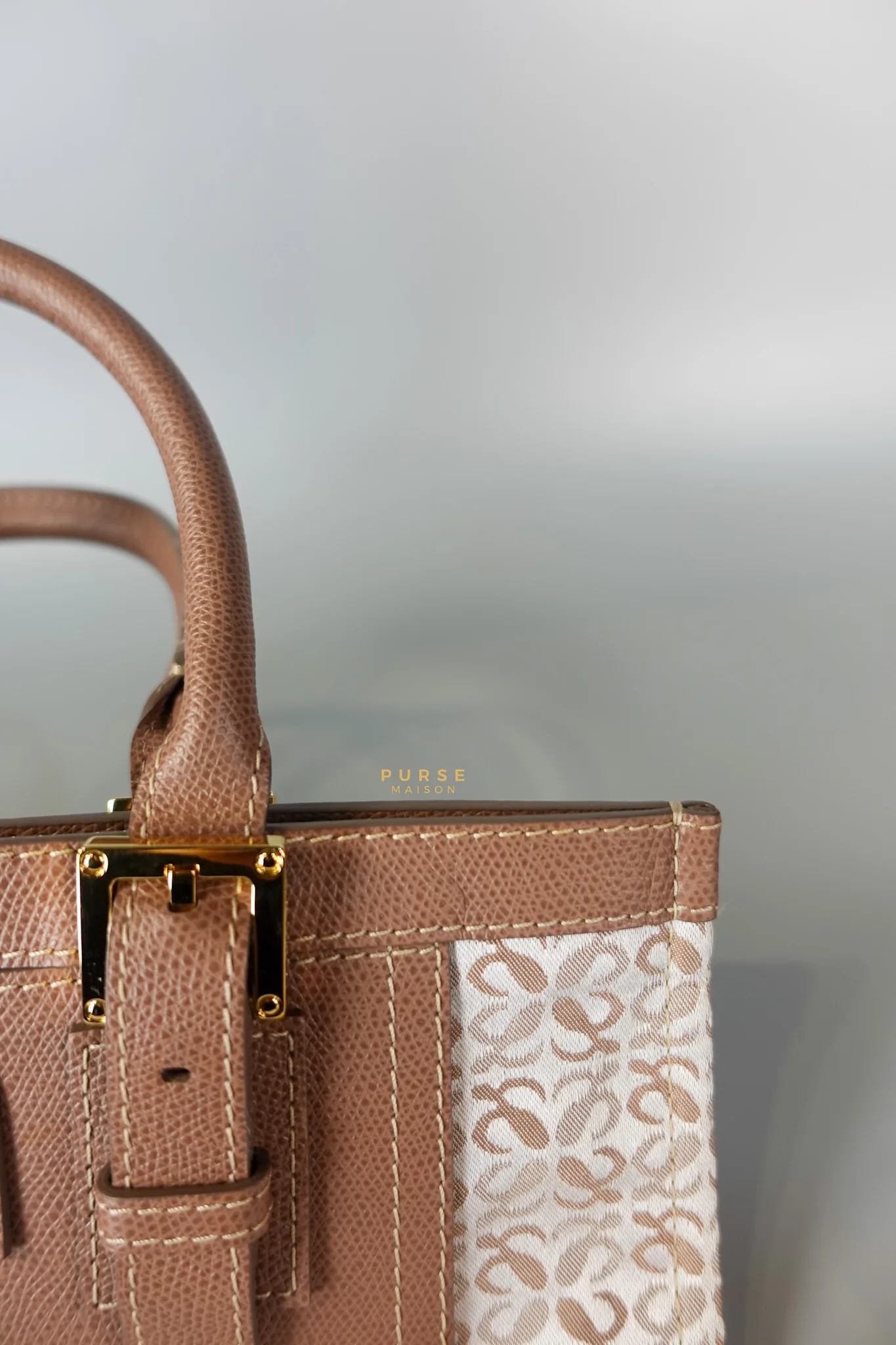 Loewe Anagram Canvas Tote Bag - Image 6