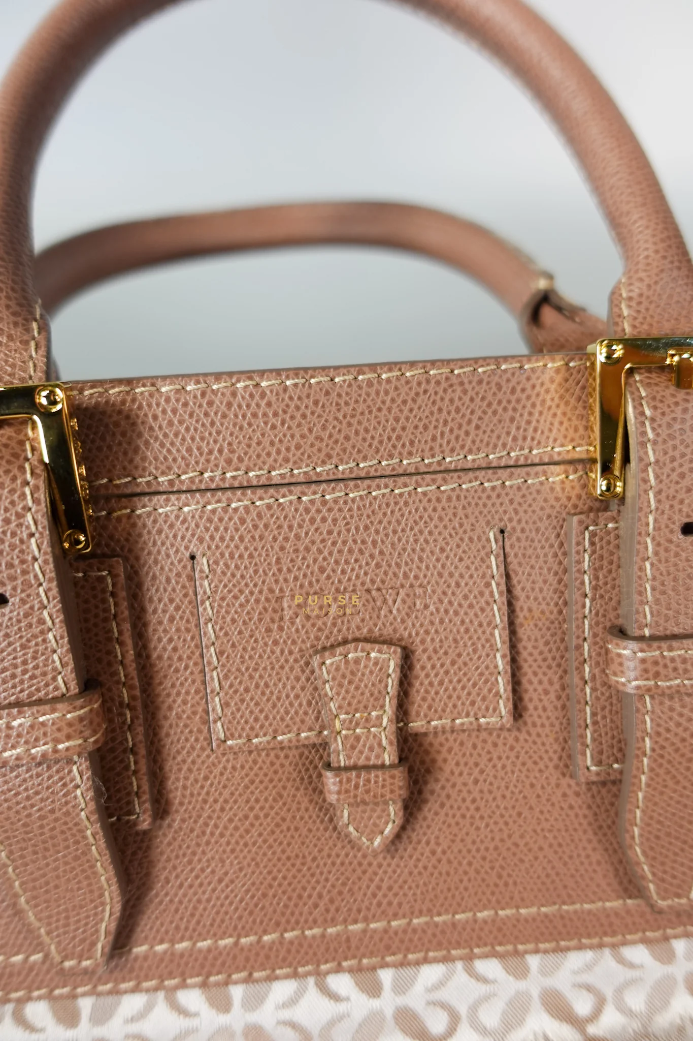 Loewe Anagram Canvas Tote Bag - Image 7
