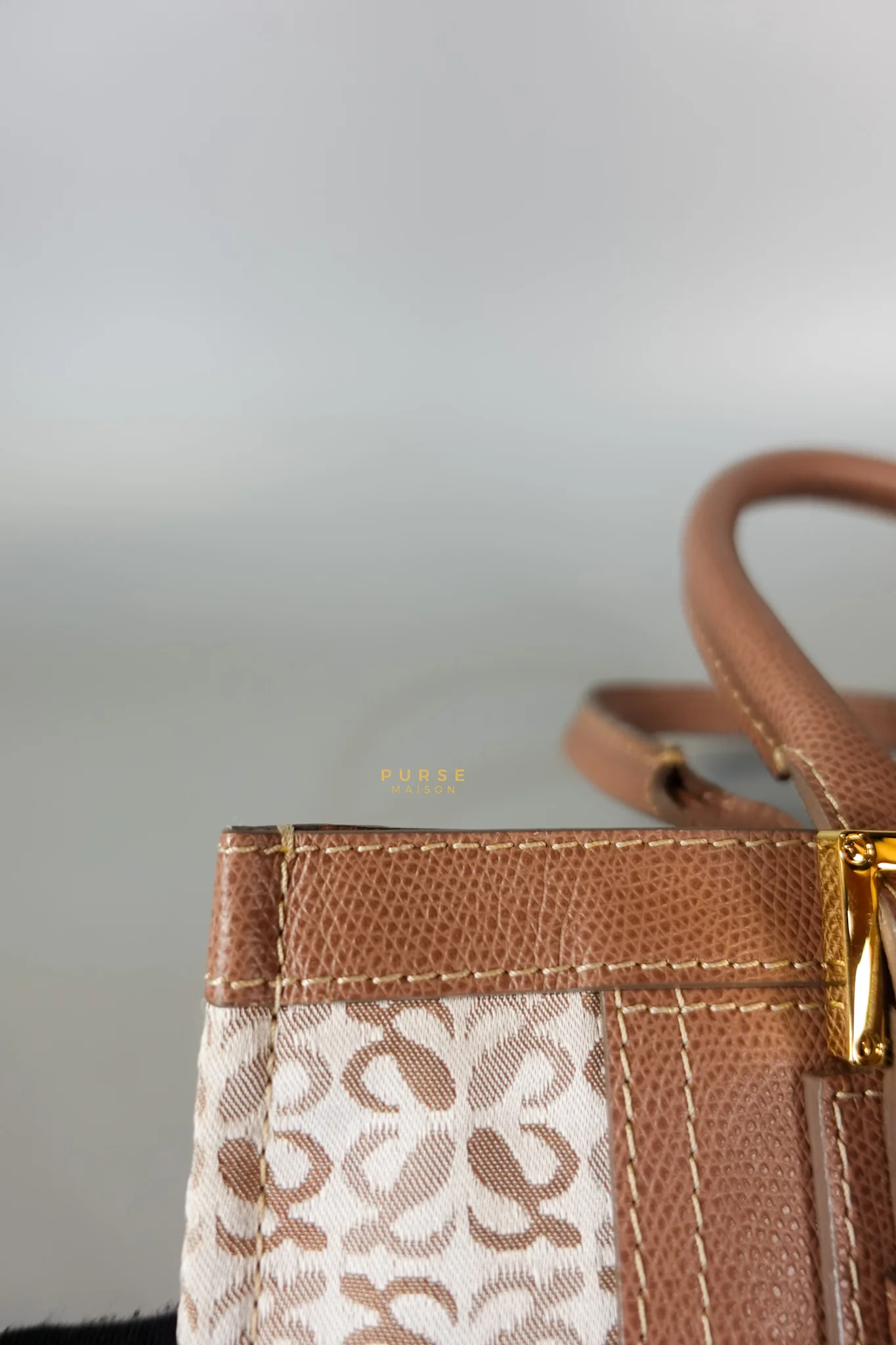 Loewe Anagram Canvas Tote Bag - Image 8