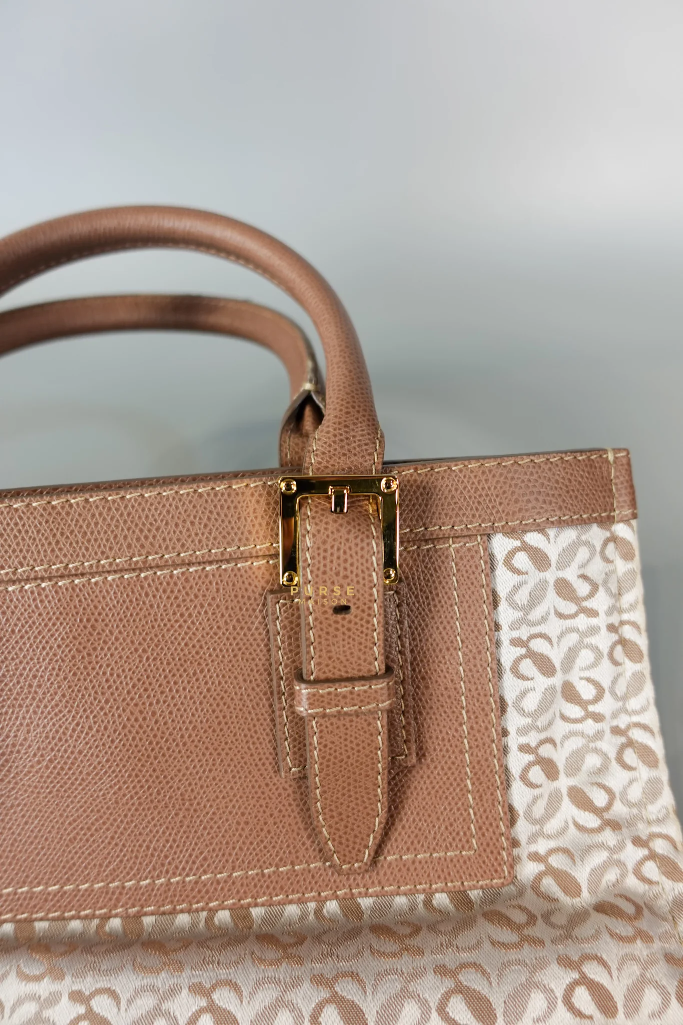 Loewe Anagram Canvas Tote Bag - Image 9