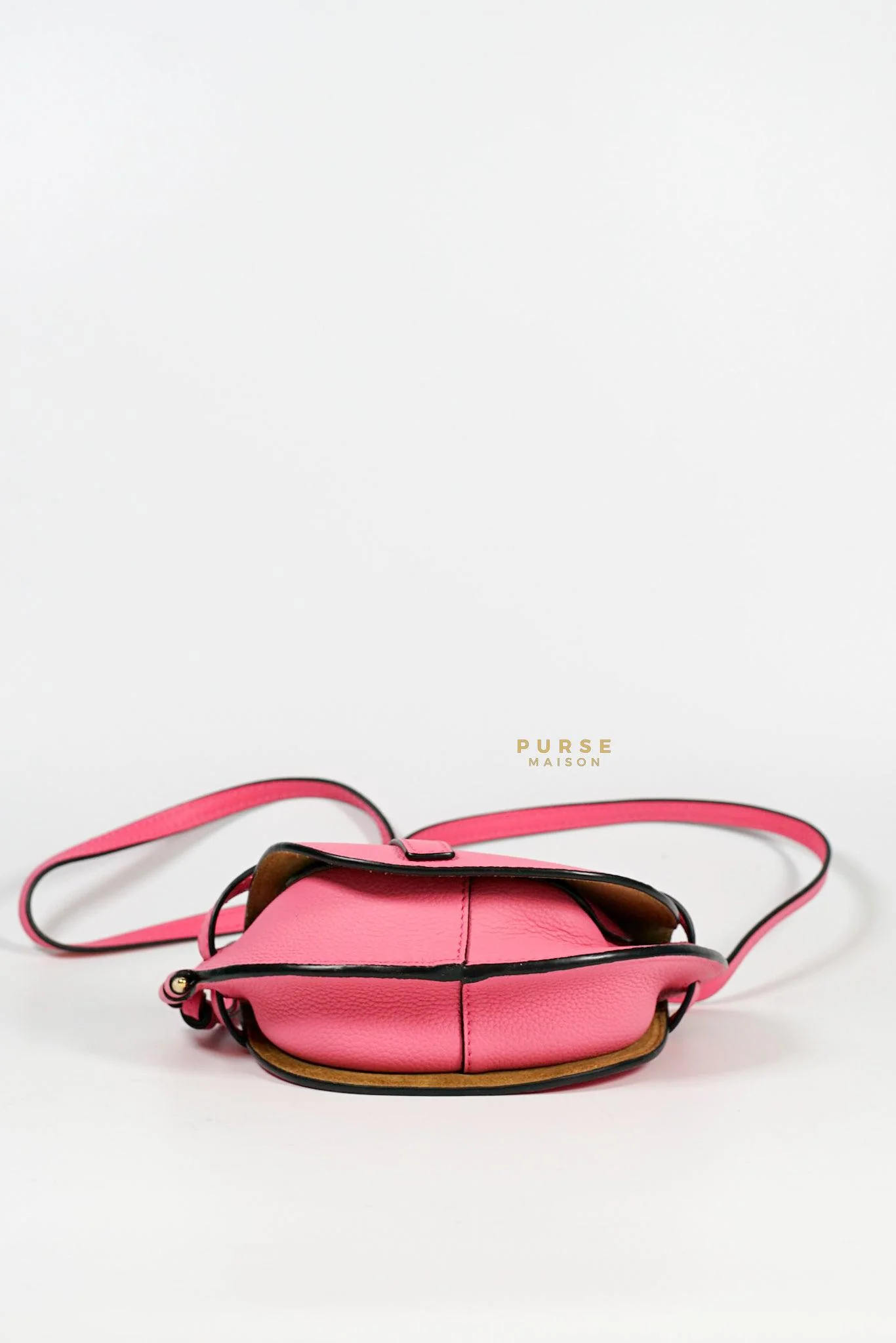 Loewe Loewe Mini Gate Cherry Pink Leather Cross Body Bag - Image 8