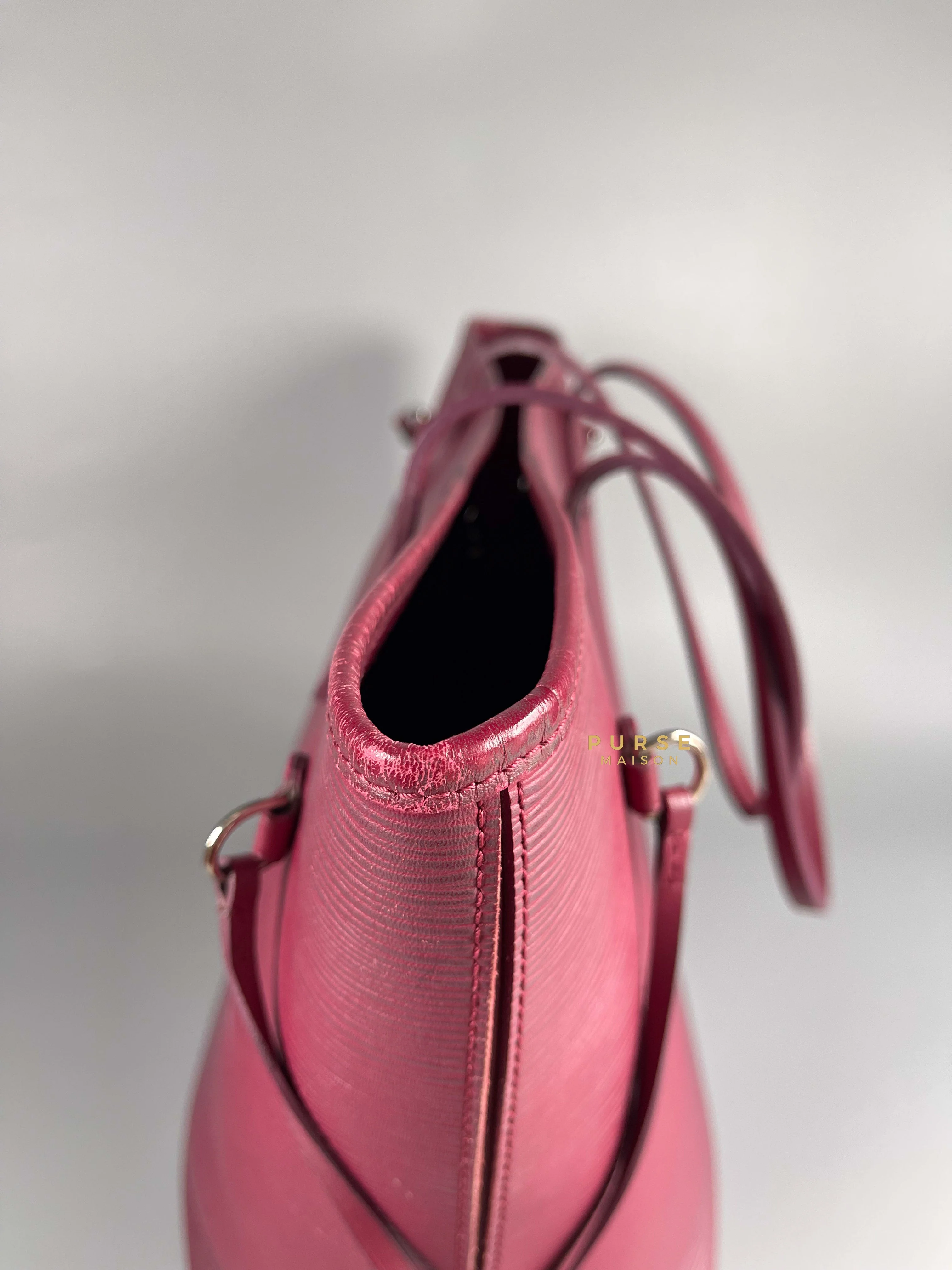 Louis Vuitton Louis Vuitton Epi Leather Neverfull Bag Red (Date Code: FL2133) - Image 10