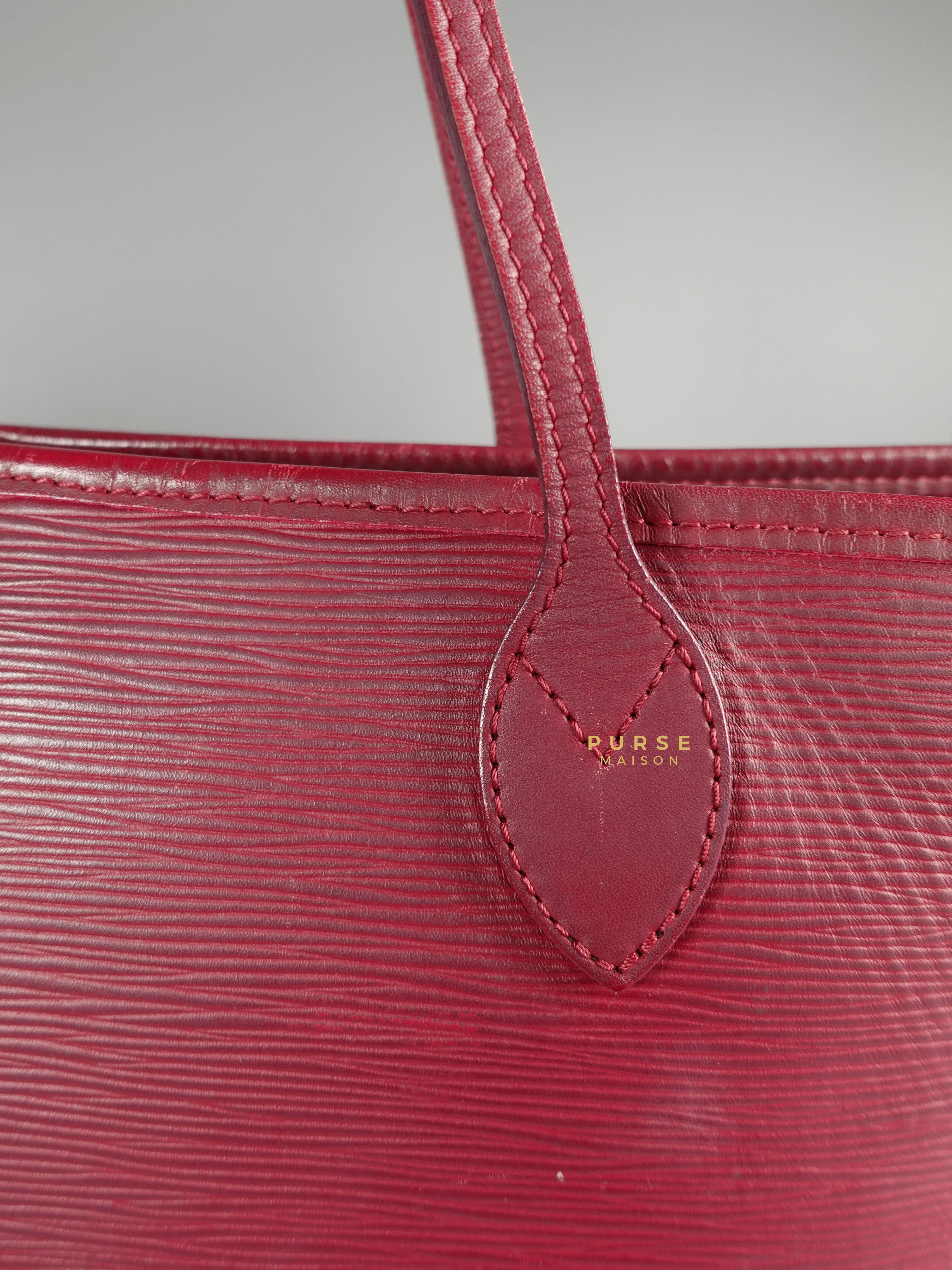 Louis Vuitton Louis Vuitton Epi Leather Neverfull Bag Red (Date Code: FL2133) - Image 16